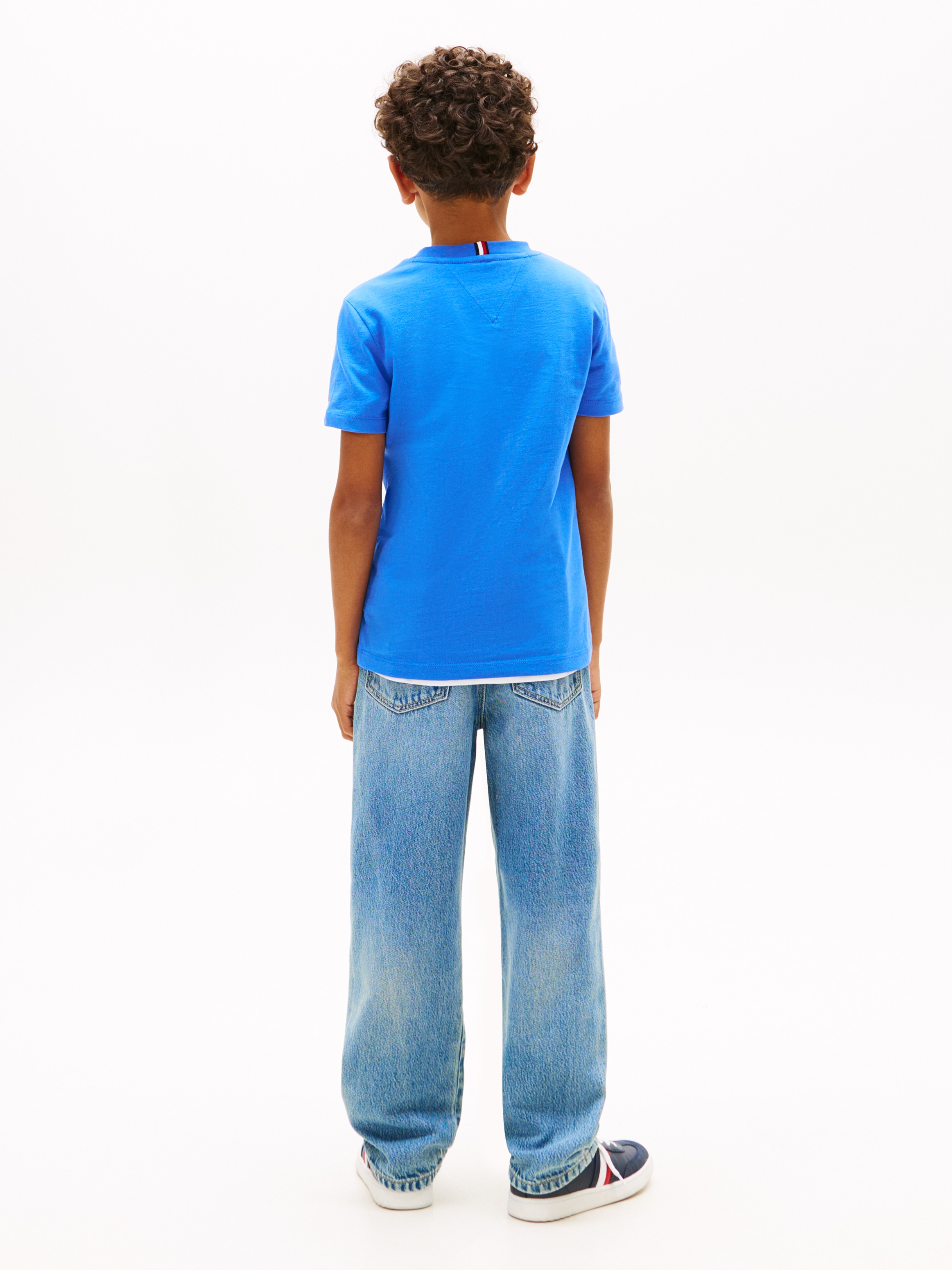 Tommy Hilfiger T-Shirt »WAVY FLAG T-SHIRT« Kinder bis 16 Jahre, regular fit