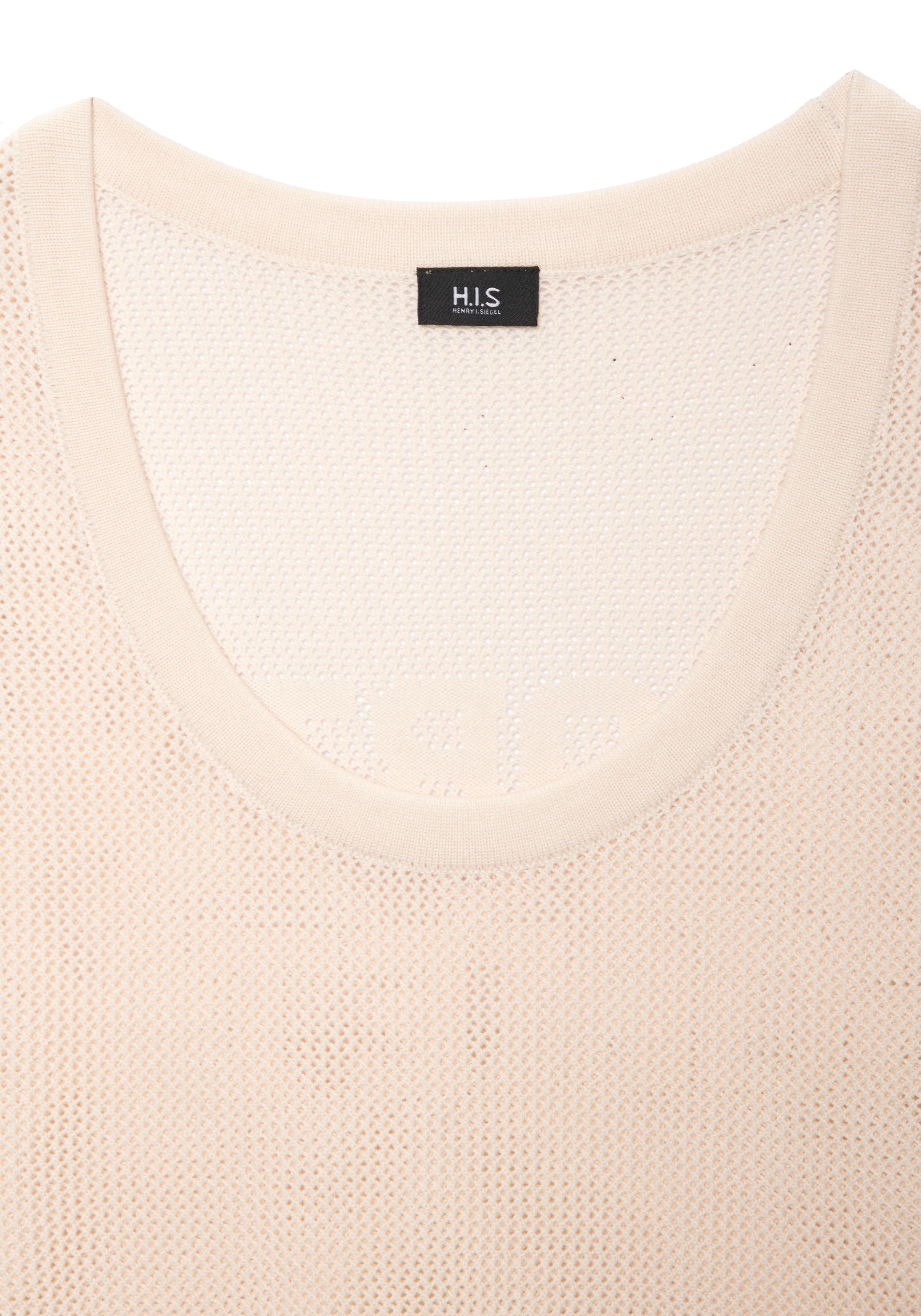 H.I.S Sporttop aus Baumwoll-Strick