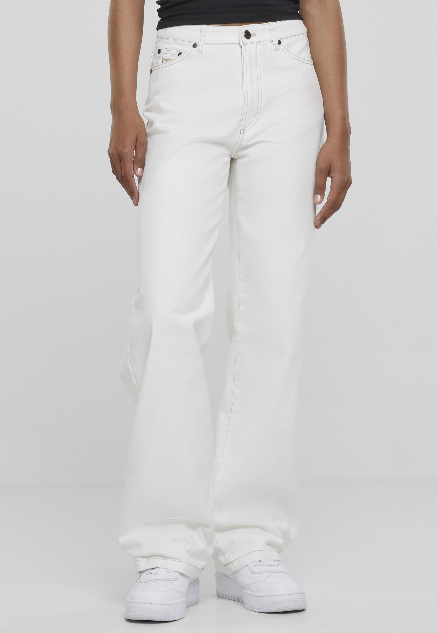 Karl Kani Bequeme Jeans »Karl Kani Damen KW221-055-1 KK OG Wide Leg Pants«