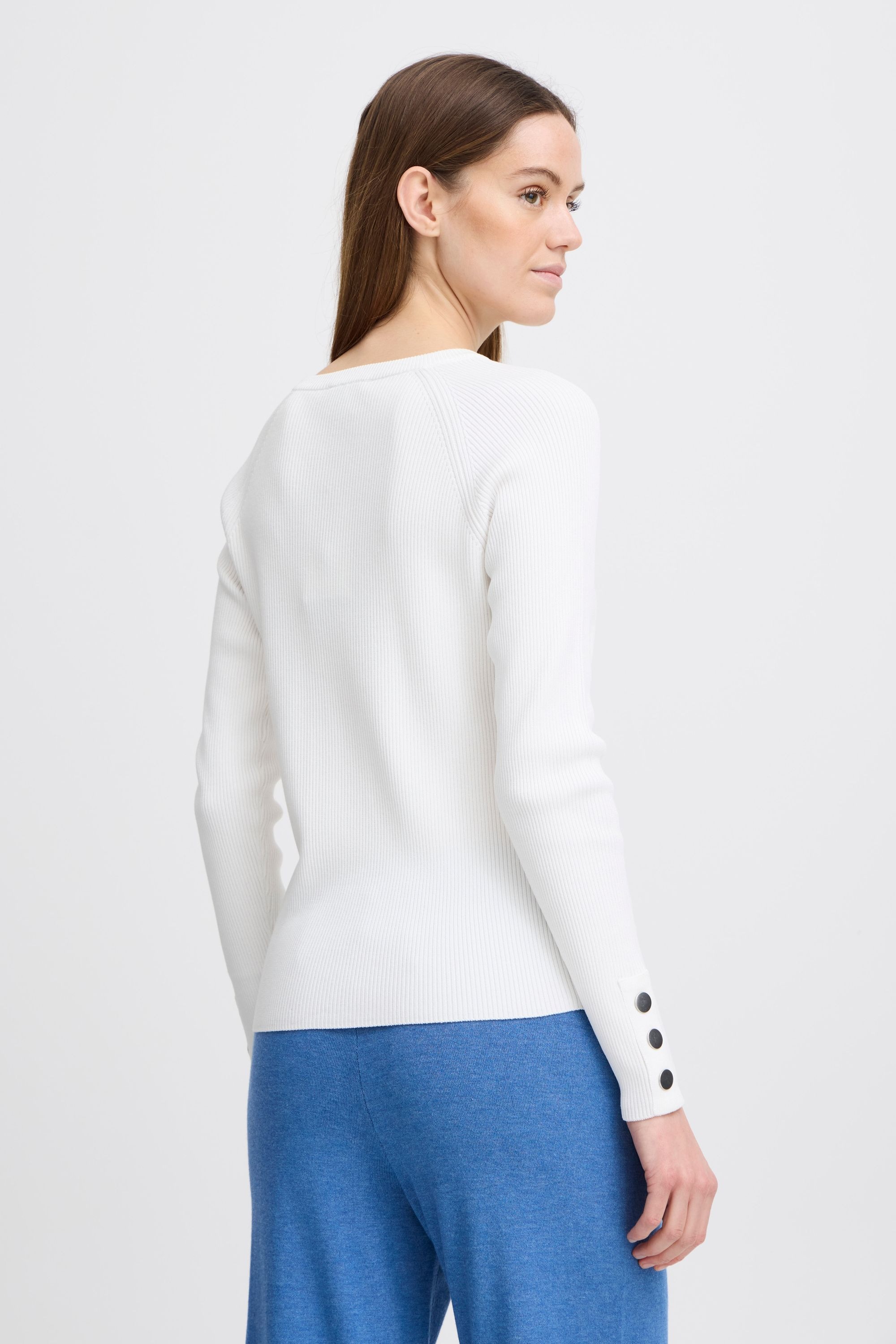 b.young Strickfleece-Pullover »Strickpullover BYMMMORLA SLIM RAGLAN -«