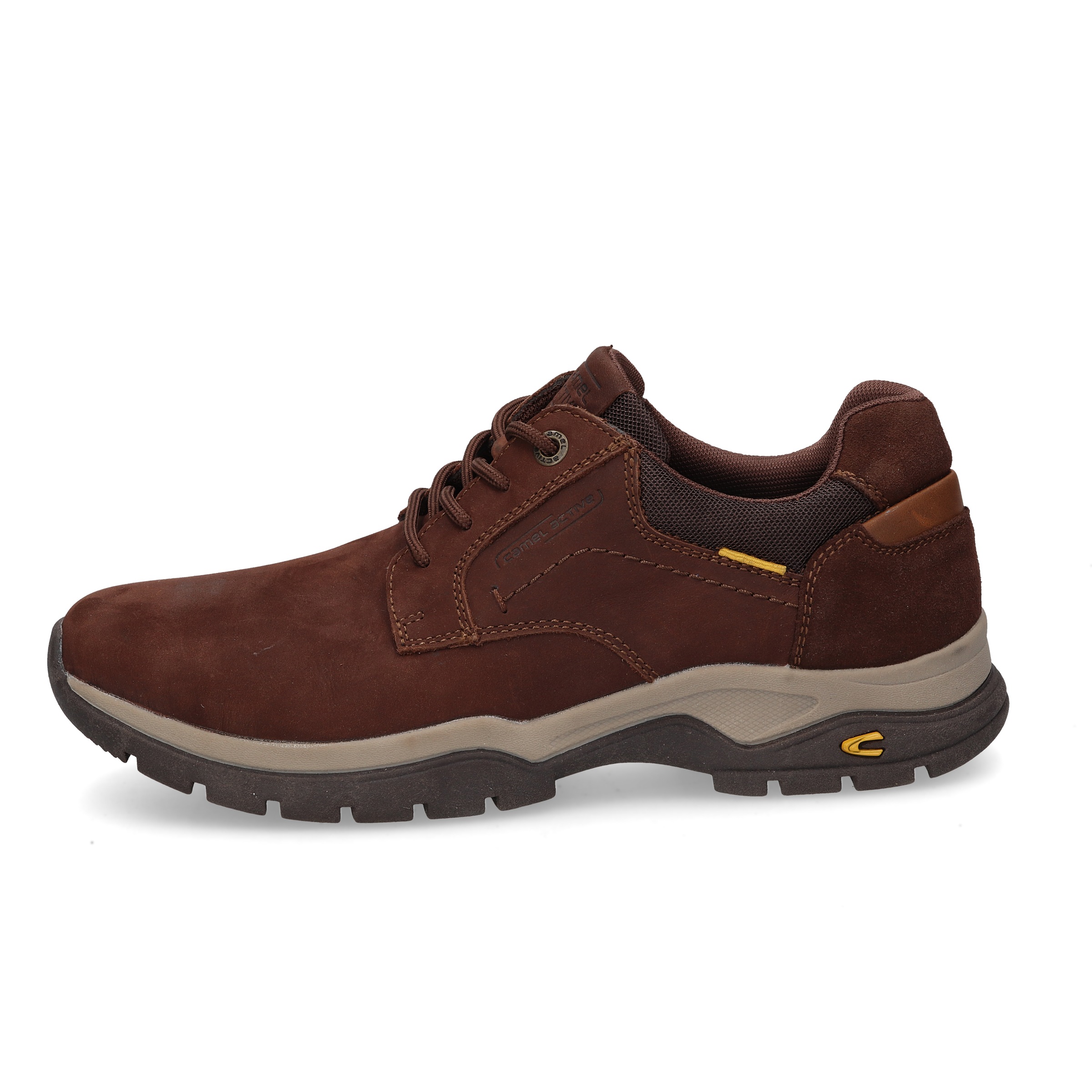 camel active Schnürschuh, Sneaker, Freizeitschuh mit robuster Trekkingsohle