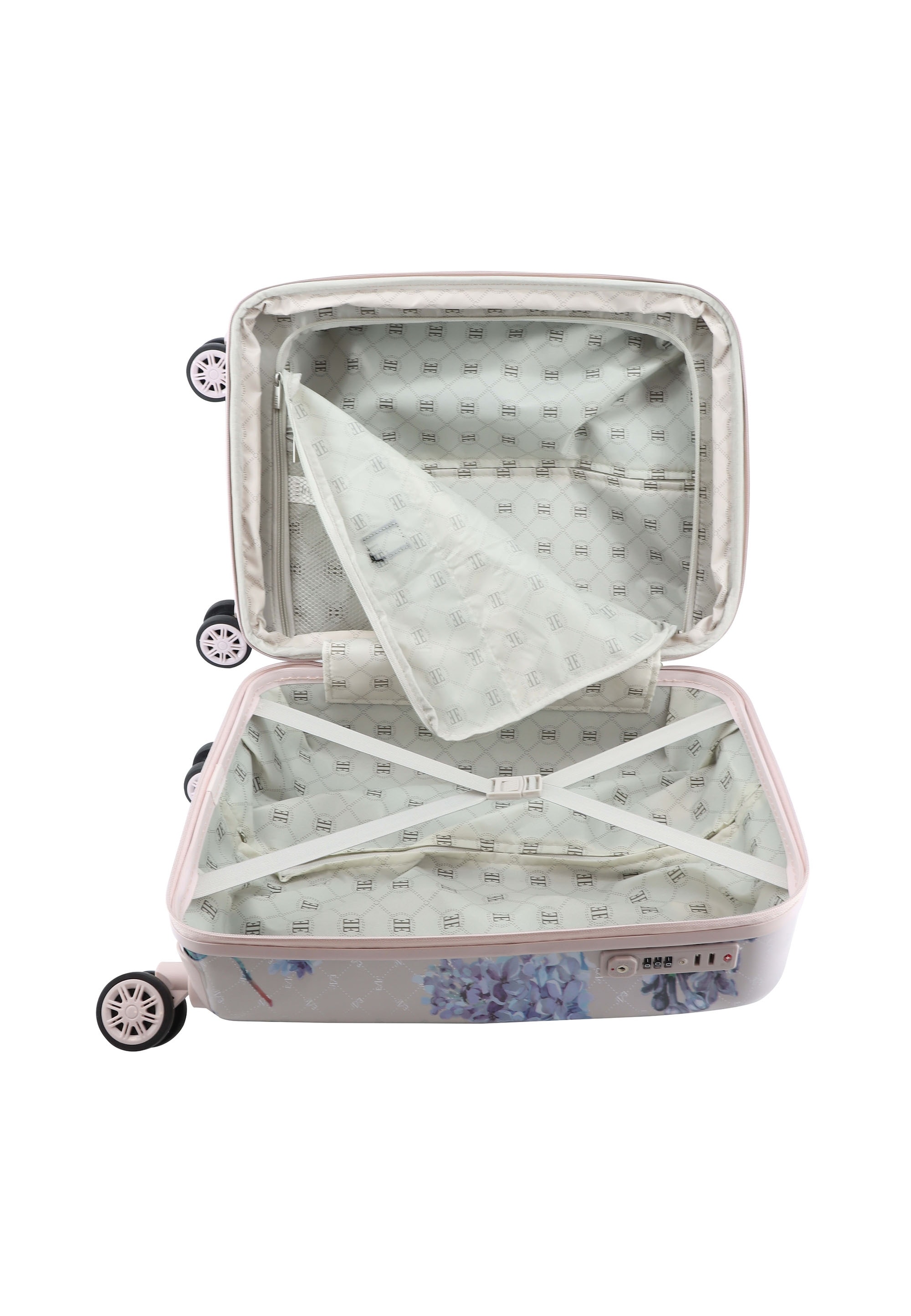 Elle Koffer »Floret«, aus ABS- und PC-Materialien