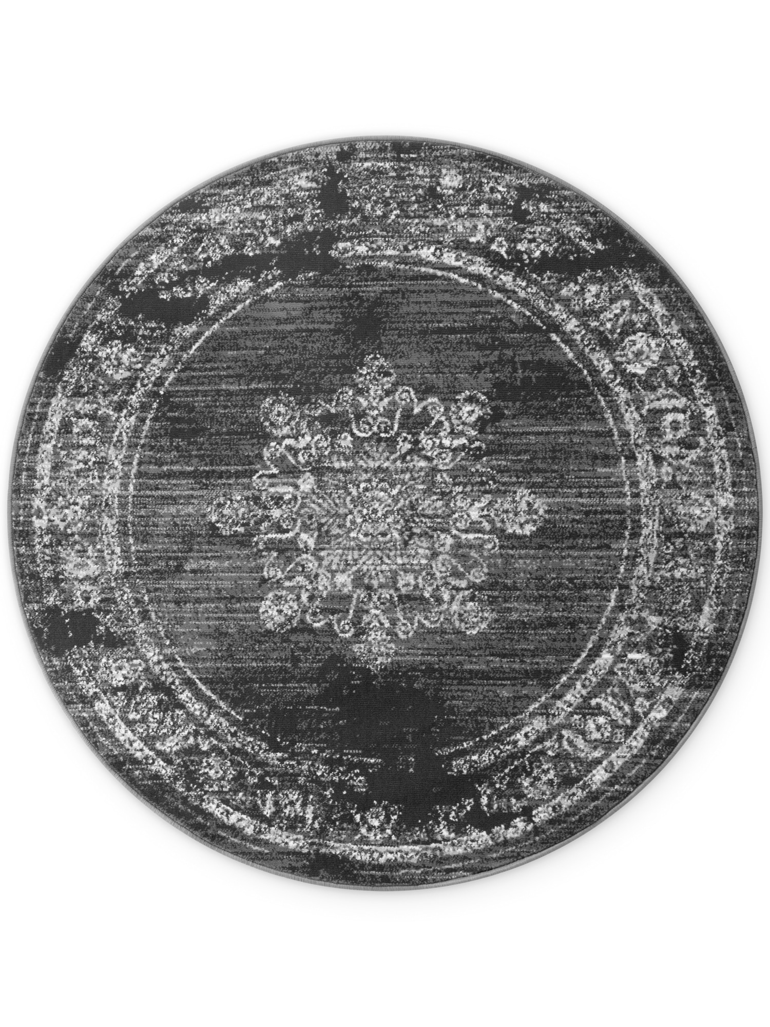 HANSE Home Teppich »Lydia«, rund, 9 mm Höhe, Wohnzimmer, Schlafzimmer, Flur, Kurzflor, orientalisch, Vintage, weich