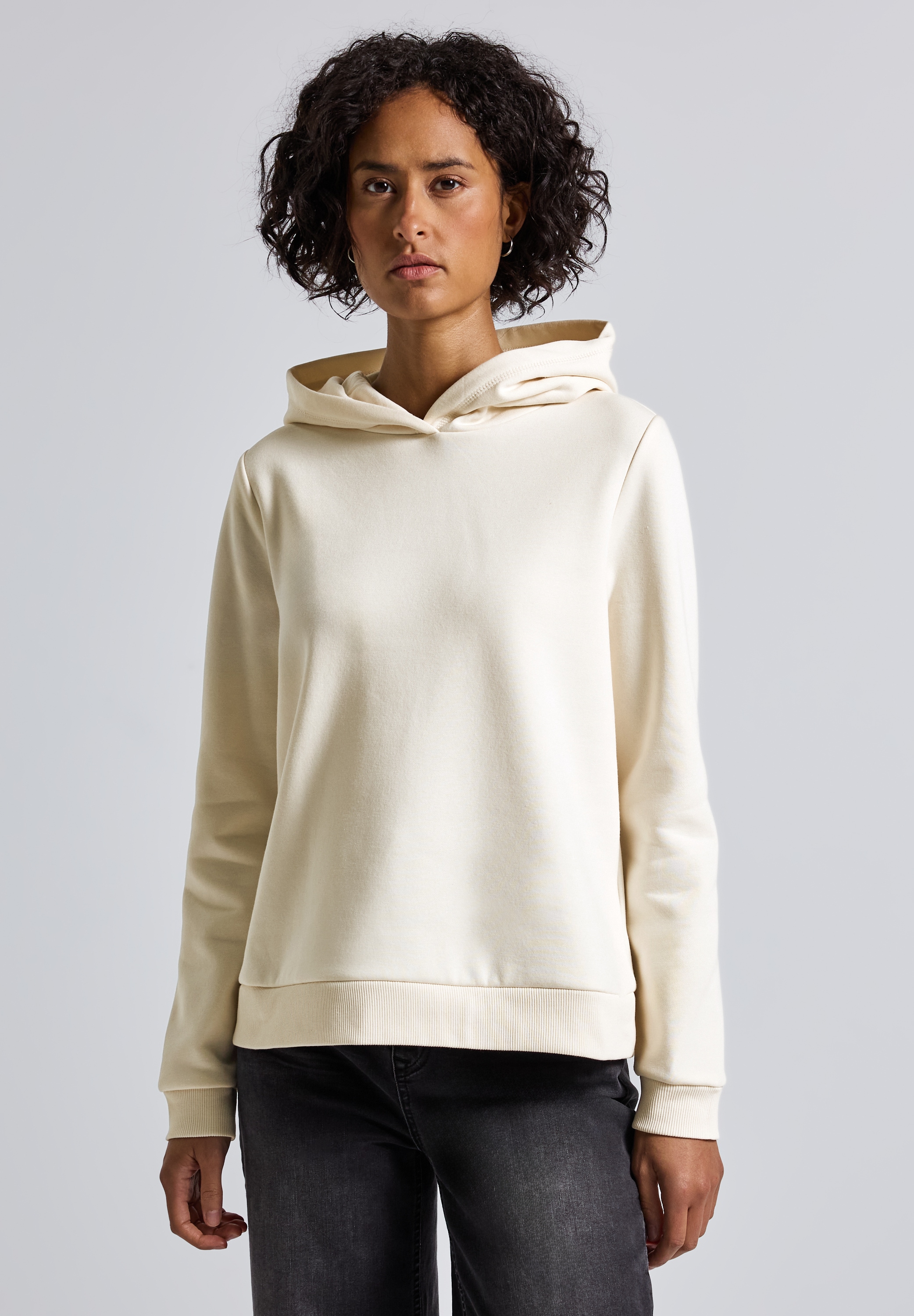 STREET ONE Hoodie, im soften Baumwoll-Mix günstig online kaufen