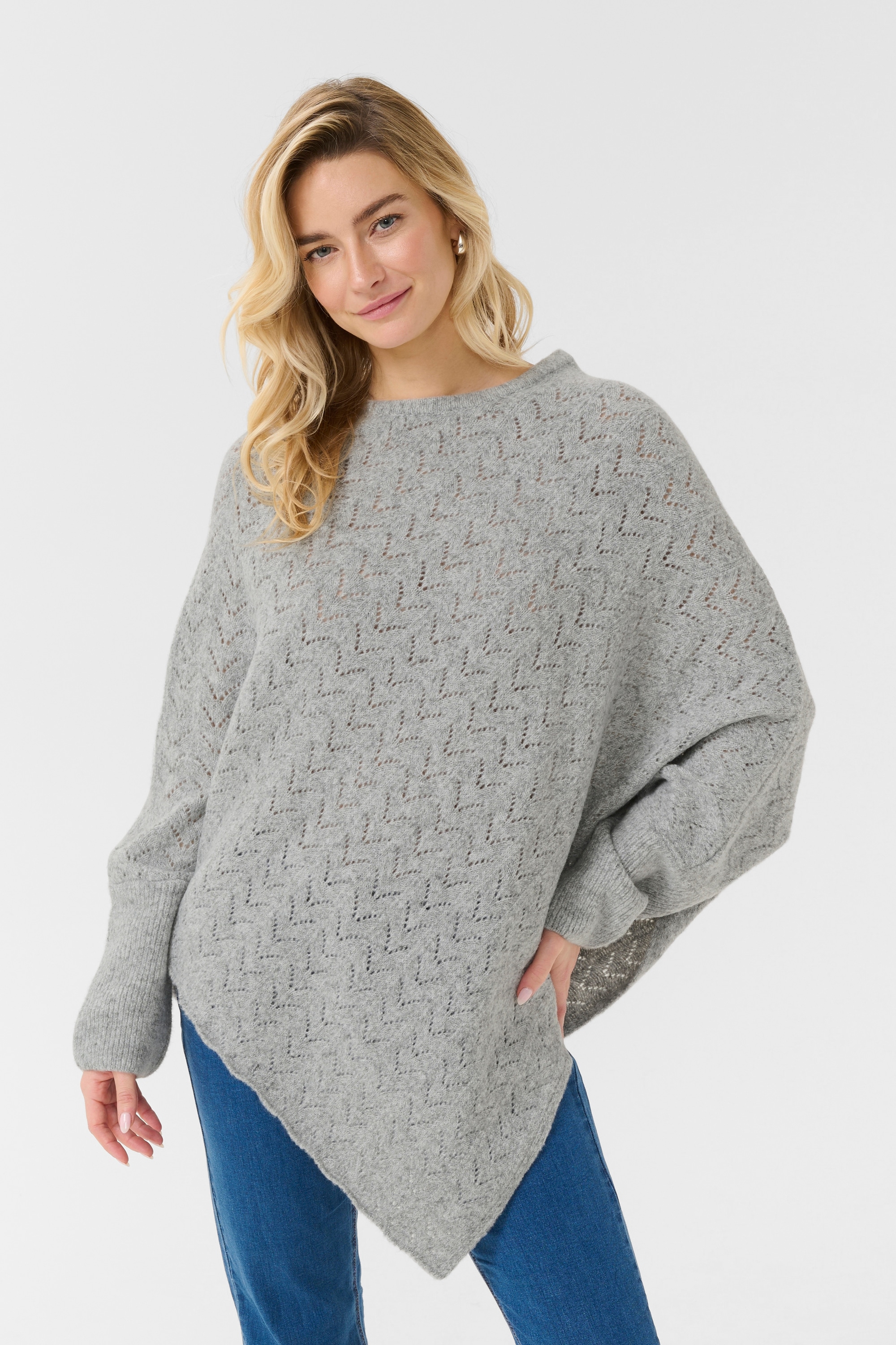Cream Strickponcho »Poncho CRHoliday«