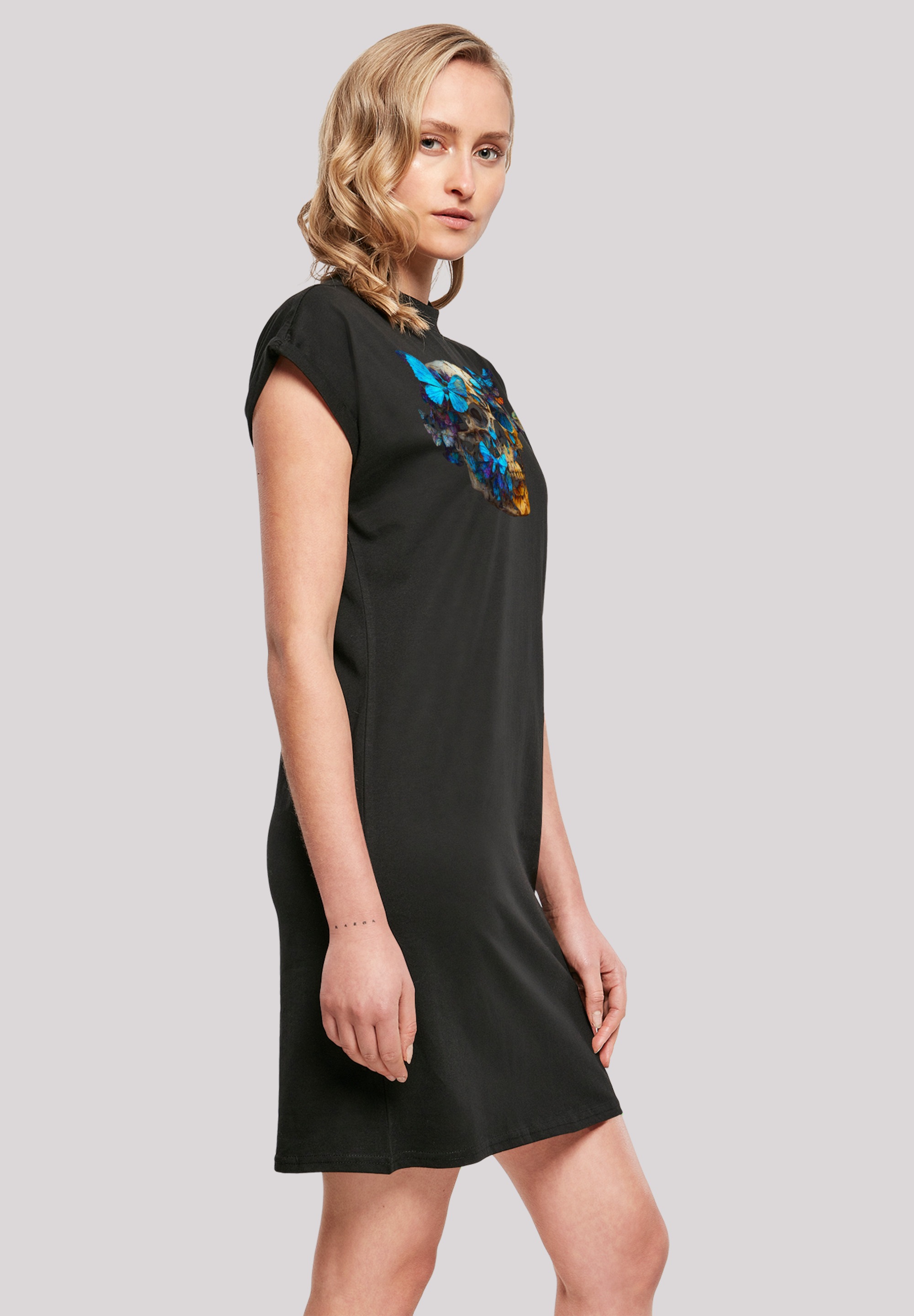 F4NT4STIC Shirtkleid »Skull«, Print