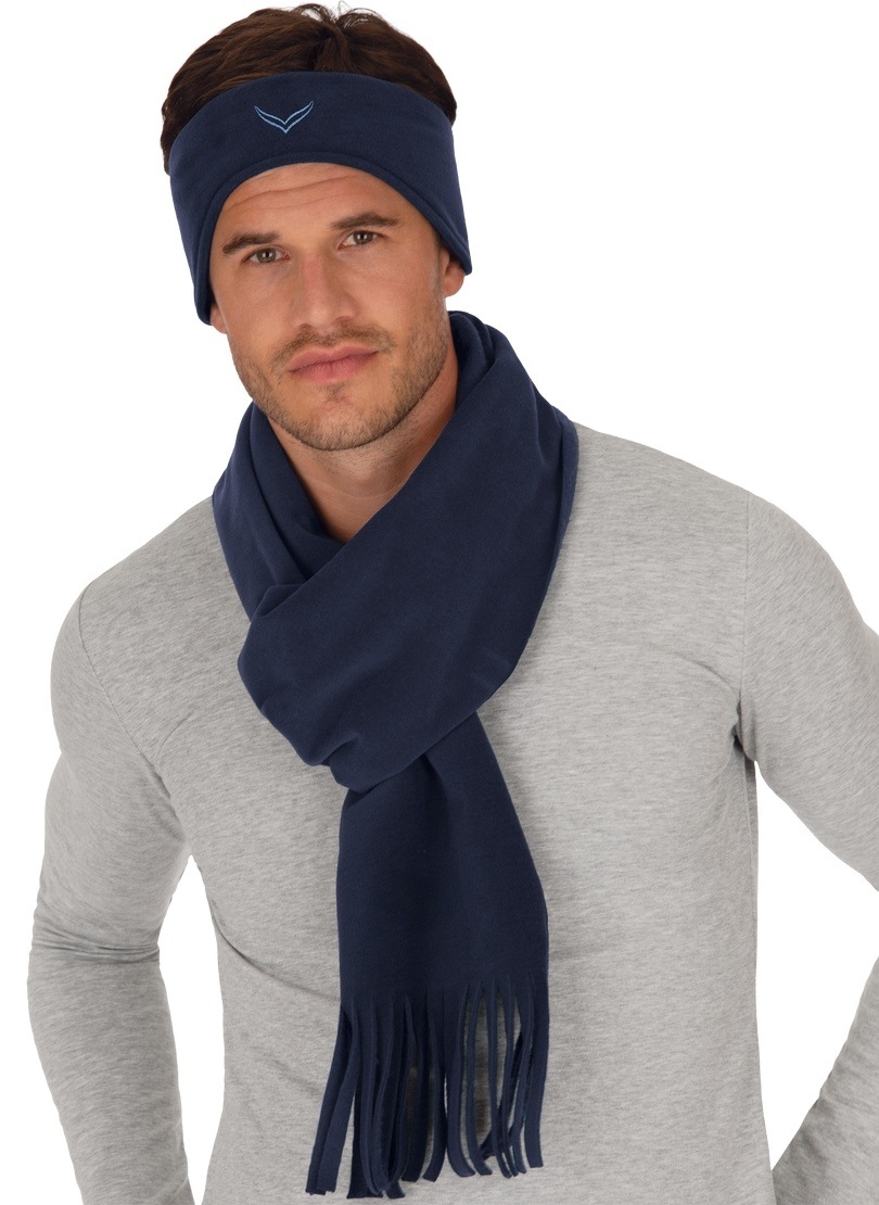 Trigema Fleeceschal "TRIGEMA Fleeceschal" 1 Stk. tlg. günstig online kaufen