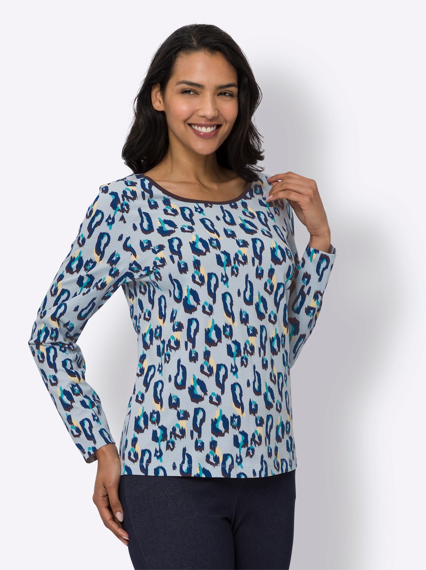 Langarmshirt "Freizeitshirt", (1 tlg.) günstig online kaufen