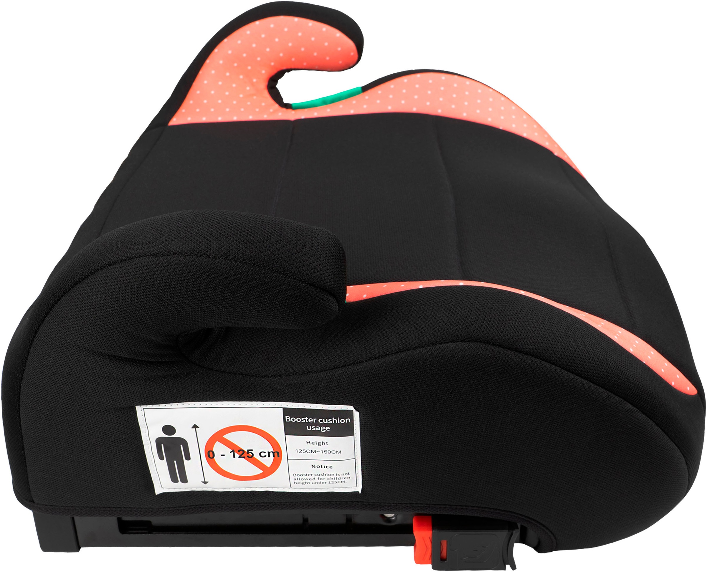 Petex Kindersitzerhöhung »Max Plus«, Befestigung mit ISOFIX-Befestigung & 3-Punkt-Gurt des Fahrzeugs