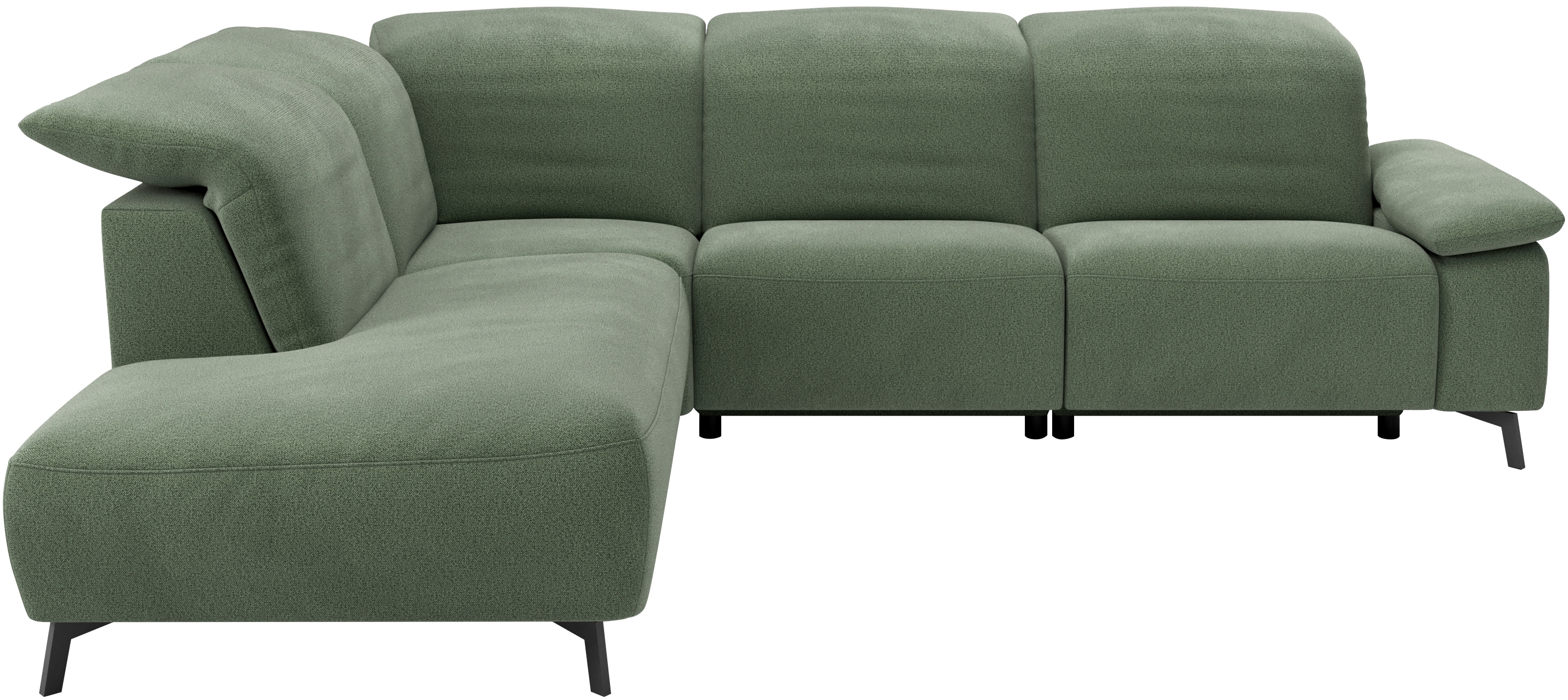 Musterring Ecksofa "MR 370, intelligenter Komfort im modernen Design" Optionale Relaxfunktion, flexible Kopfteile & klappbare Armlehnen