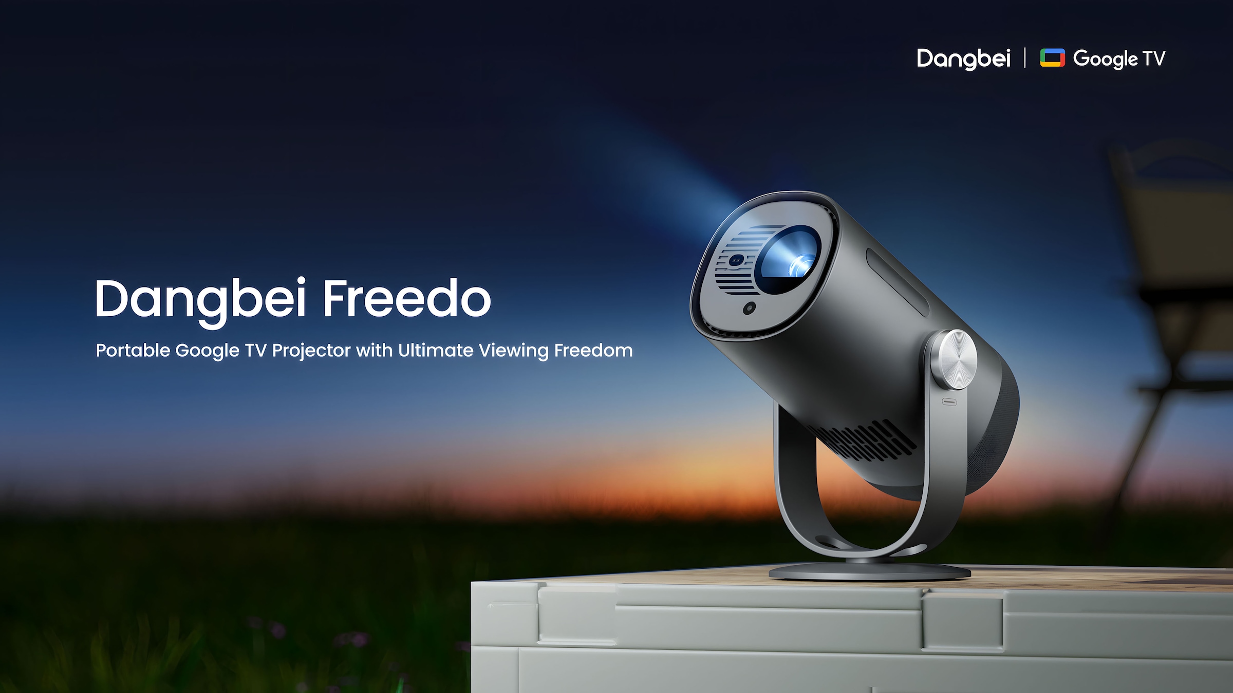 Dangbei Portabler Projektor »Freedo inkl. Powerbank«