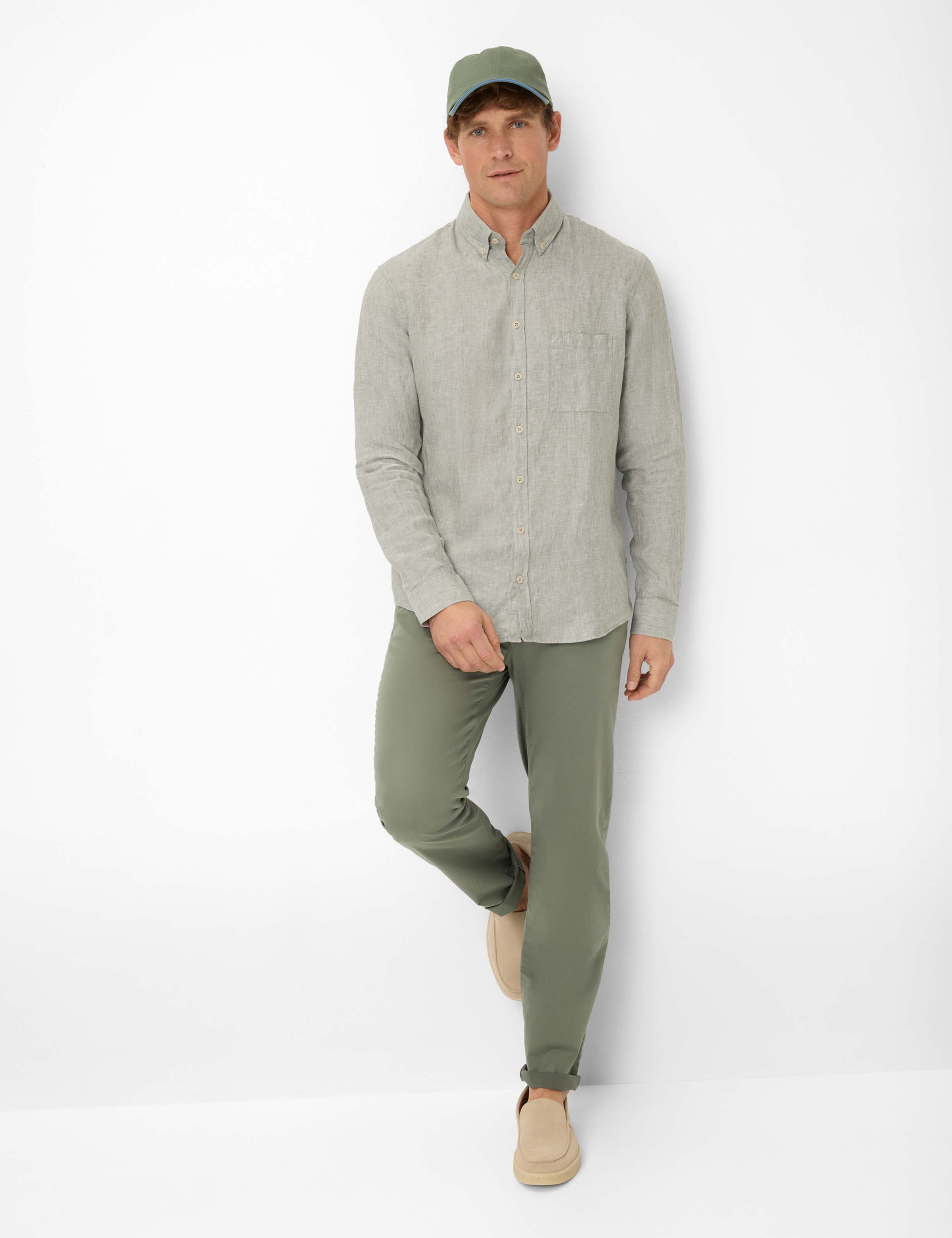 Brax Leinenhemd »Style DIRK«