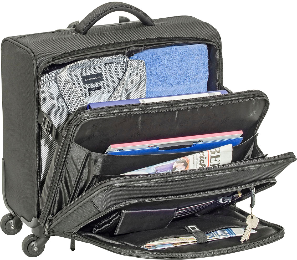 PEDEA Laptoptasche »Trolley Rollkoffer PREMIUM PLUS Laptop-Fach bis 17,3 Zoll (43,9 cm)«