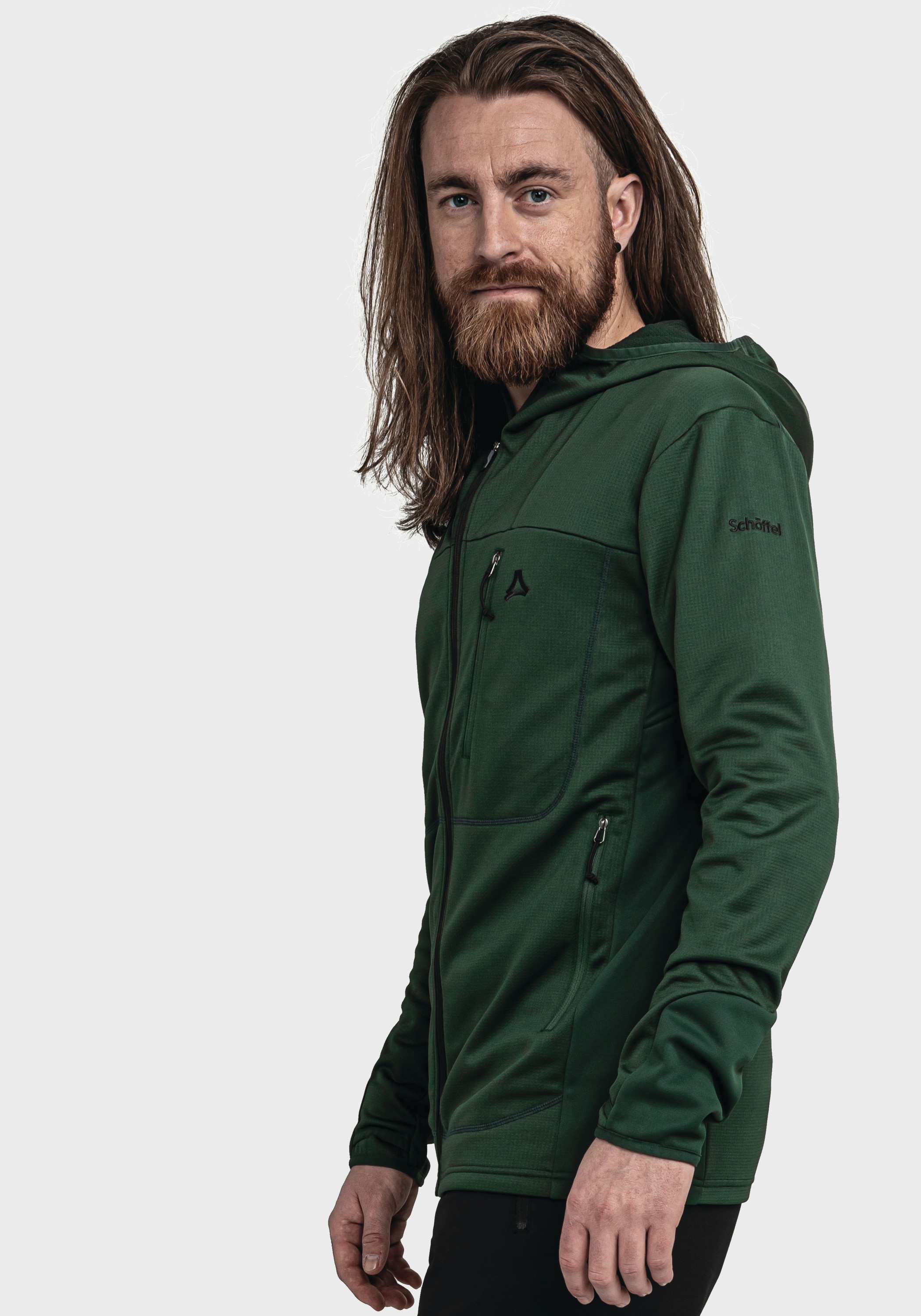Schöffel Fleecejacke »Hiking Fleece Hoody Style Milagle MNS«, ohne Kapuze