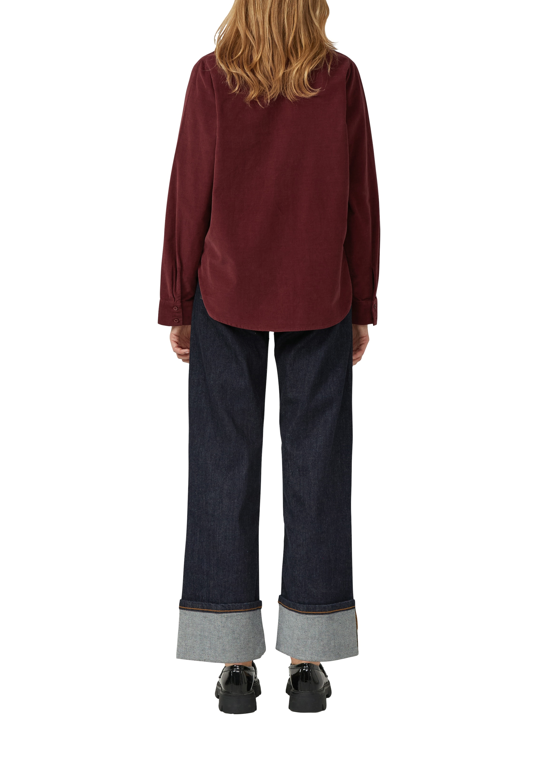 s.Oliver Hemdbluse, aus Feincord, Relaxed Fit