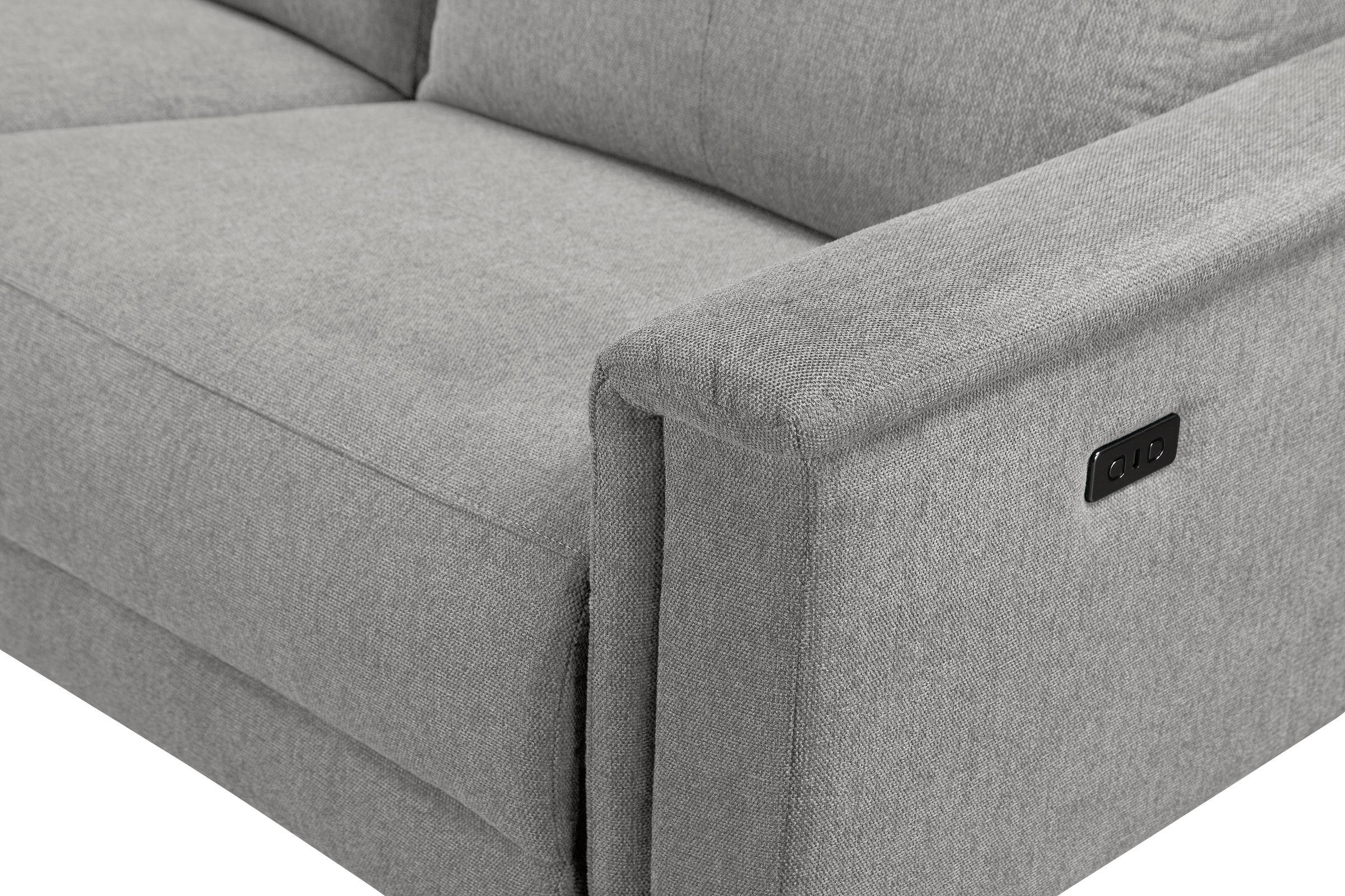 Places of Style Ecksofa Lund, mit man. o. elektr. Relaxfunktion und USB/ Kopfteilverstellung