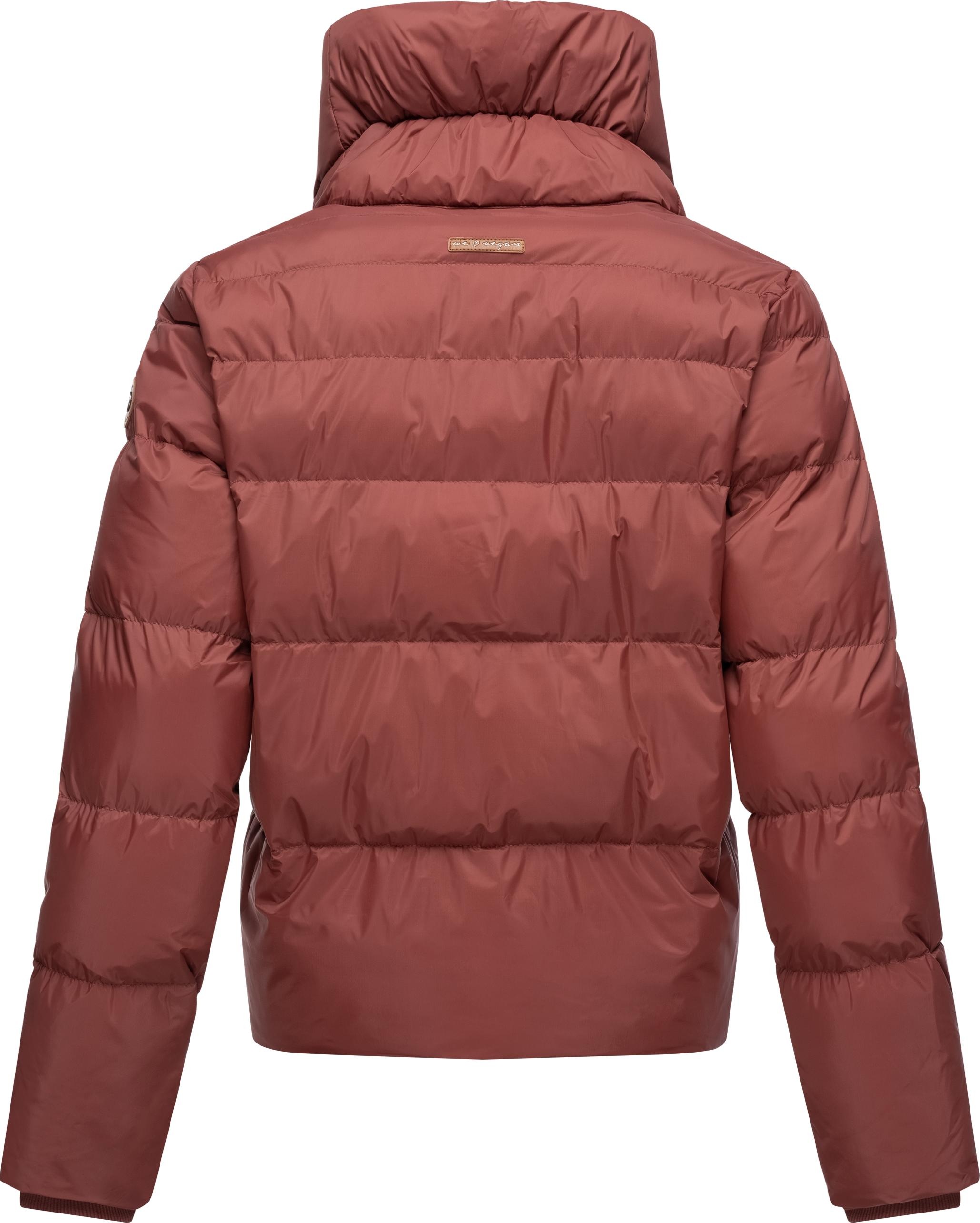 Ragwear Steppjacke »Lunis«, ohne Kapuze, stylische, cropped Winter Kurzjacke