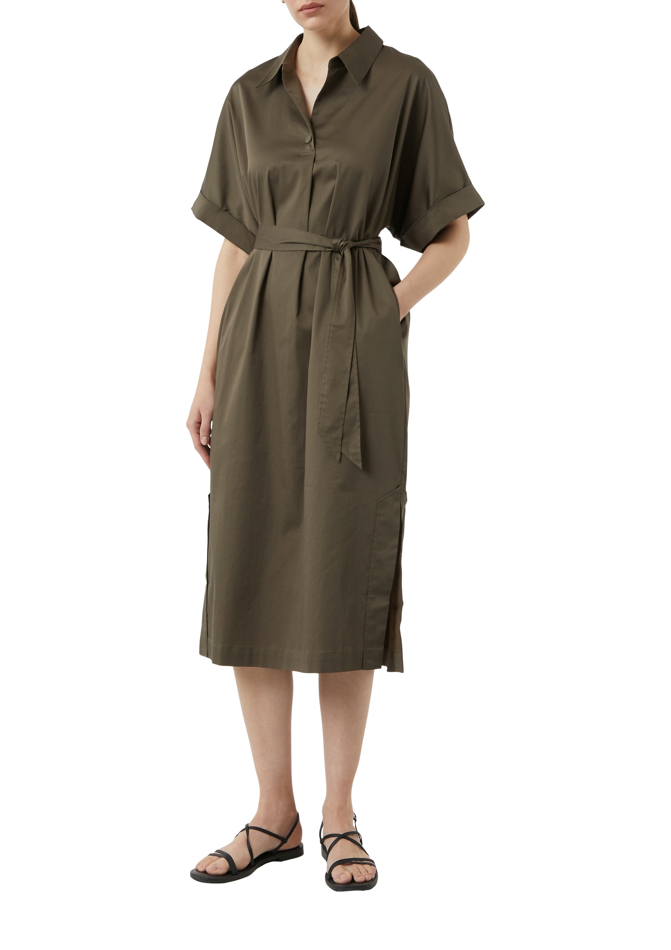 Comma Sommerkleid, mit Bindegürtel günstig online kaufen