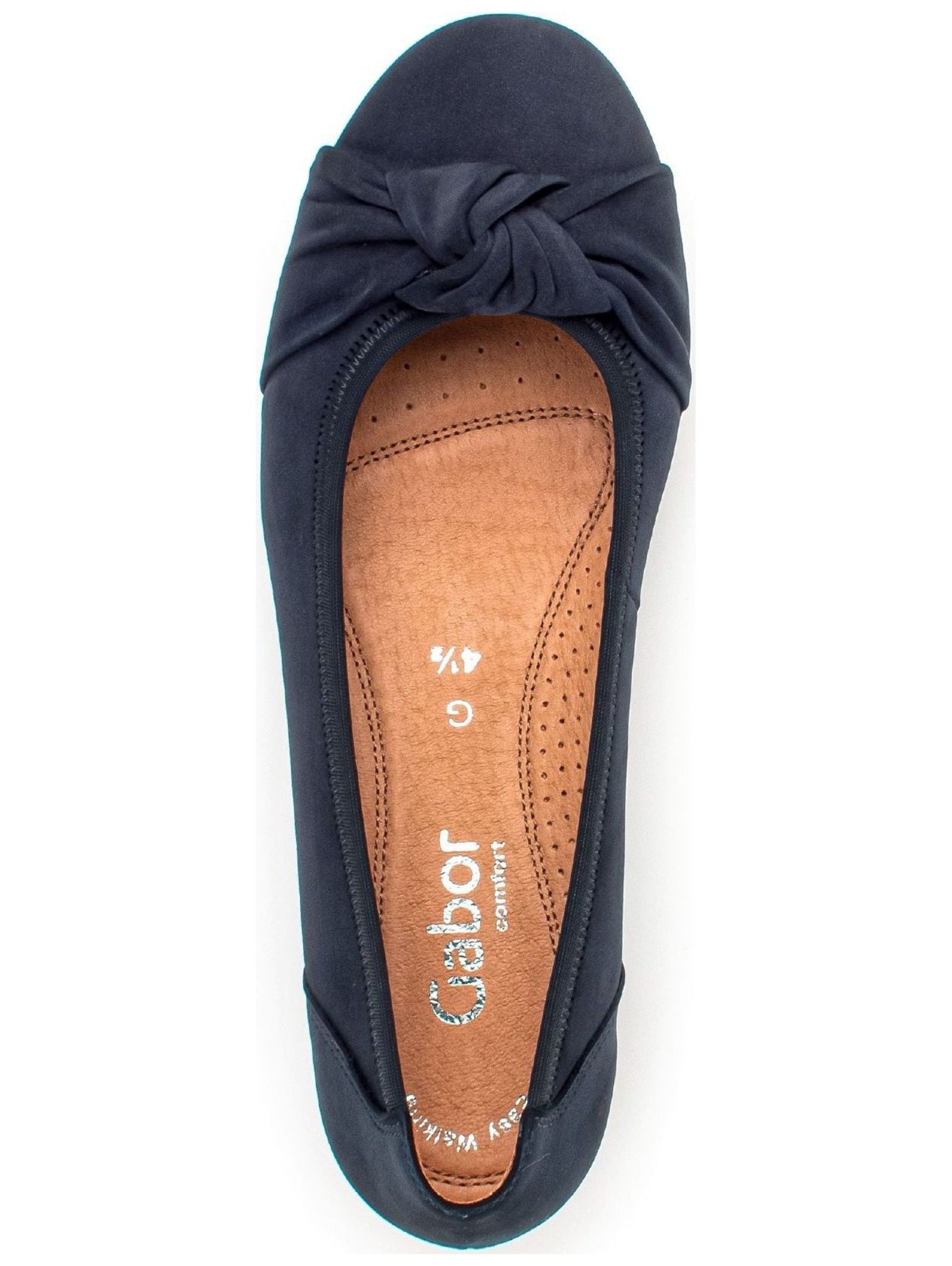 Gabor Comfort Ballerina »Gabor Comfort Ballerinas Nubukleder«