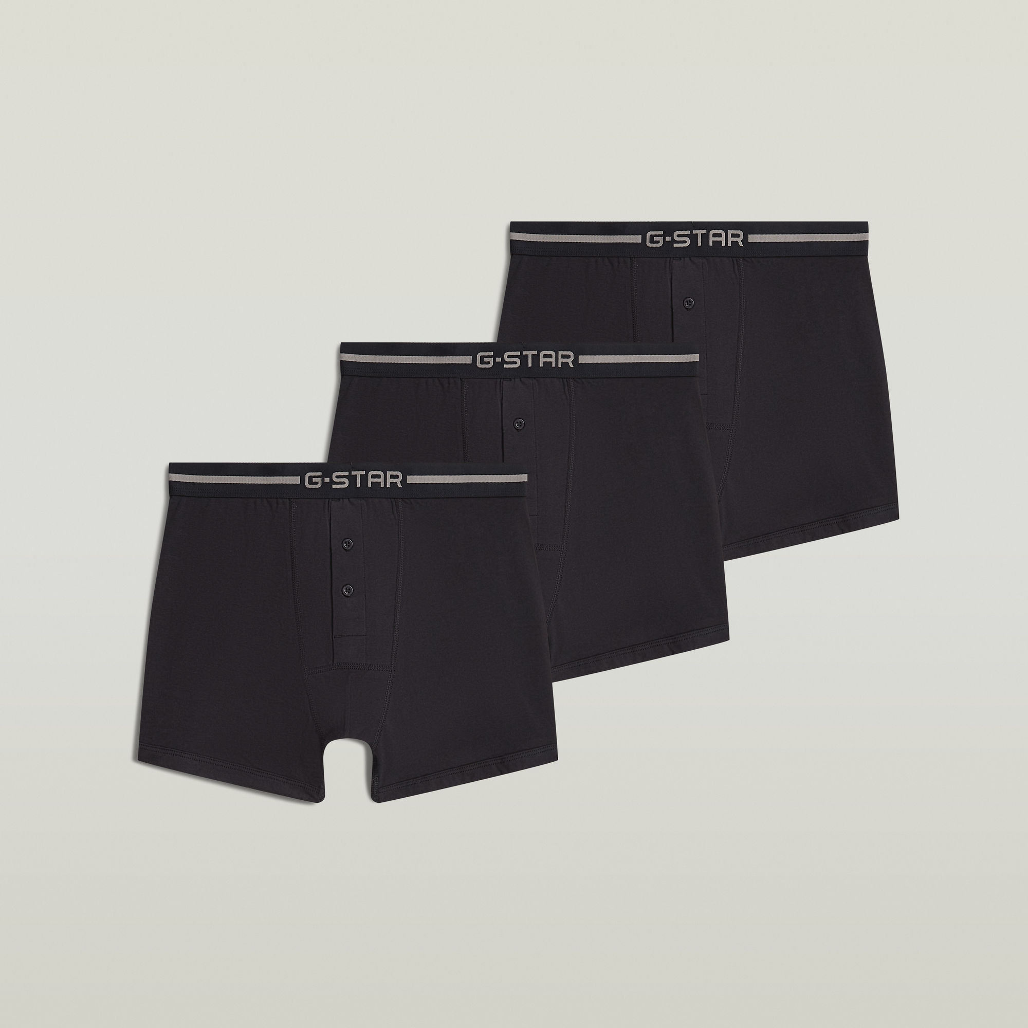 G-STAR Boxershorts "NOBLE, 3 PACK TRUNKS" Packung, 3 Stk. mit Logobund günstig online kaufen