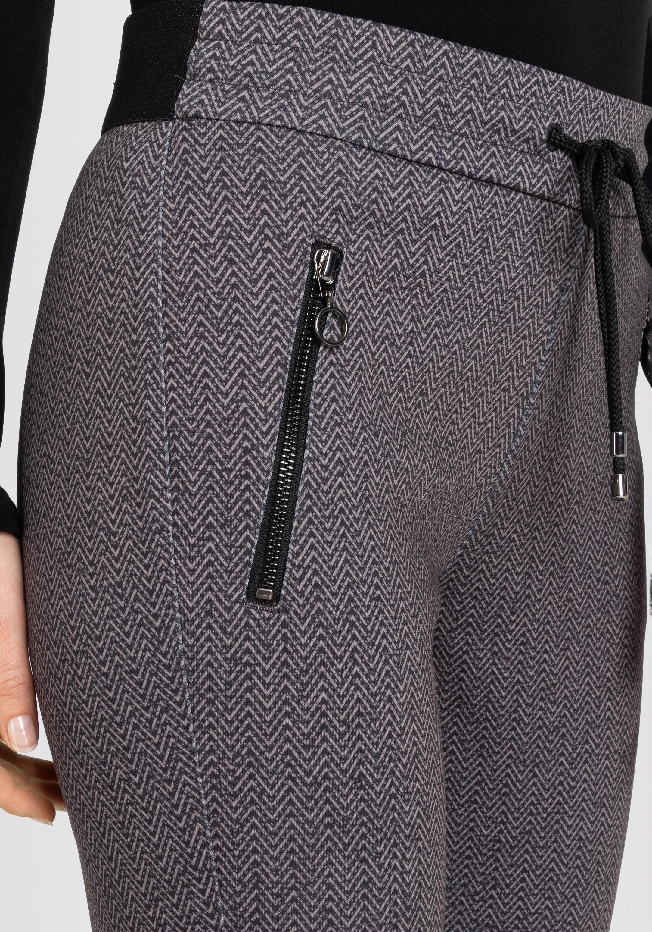 MAC Jerseyhose »easy smart«, mit dezenten Reißerschluss-Taschen