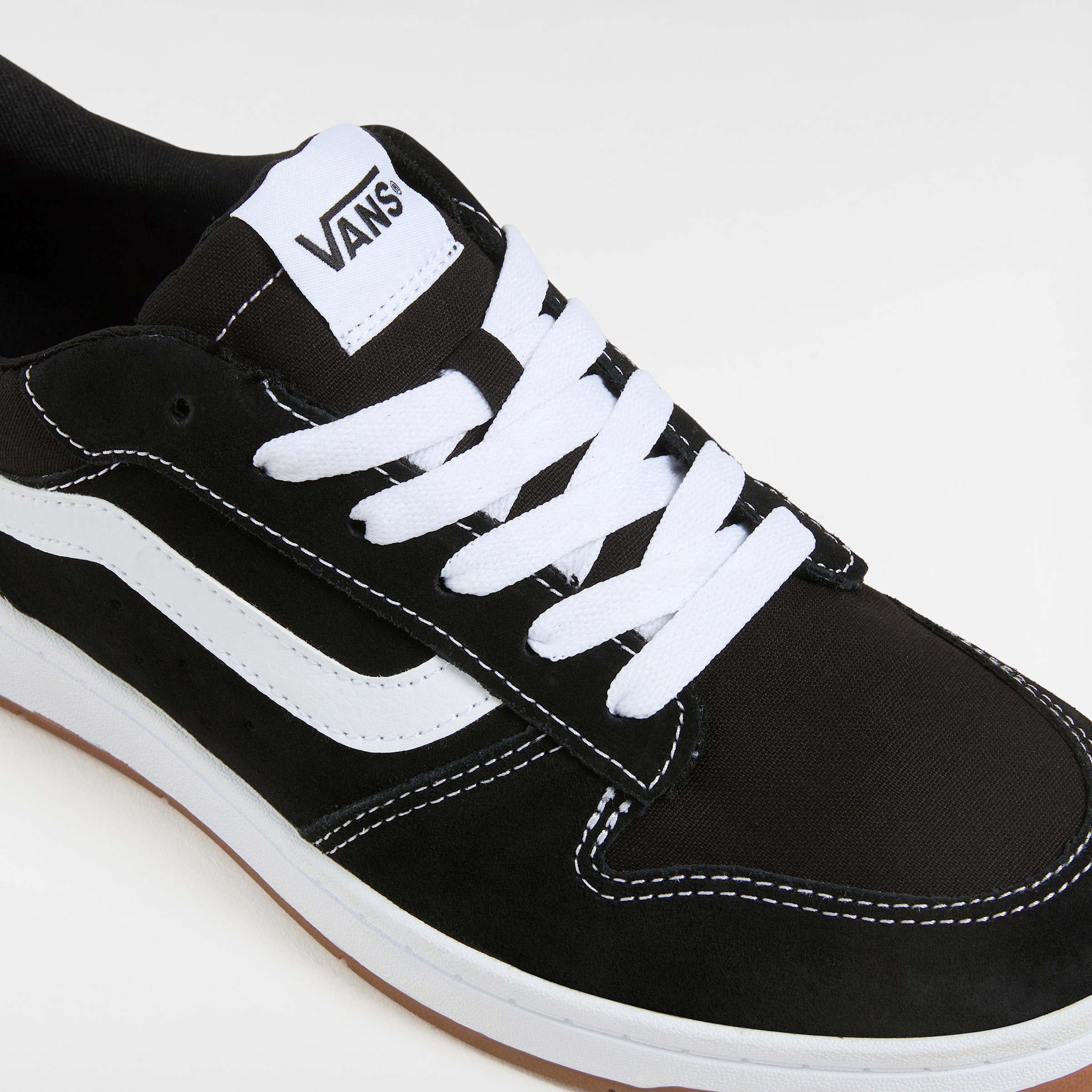 Sneaker VANS "Ryland LS", Herren, Gr. 46, schwarz, weiß, Leder, Schuhe Sneaker 3