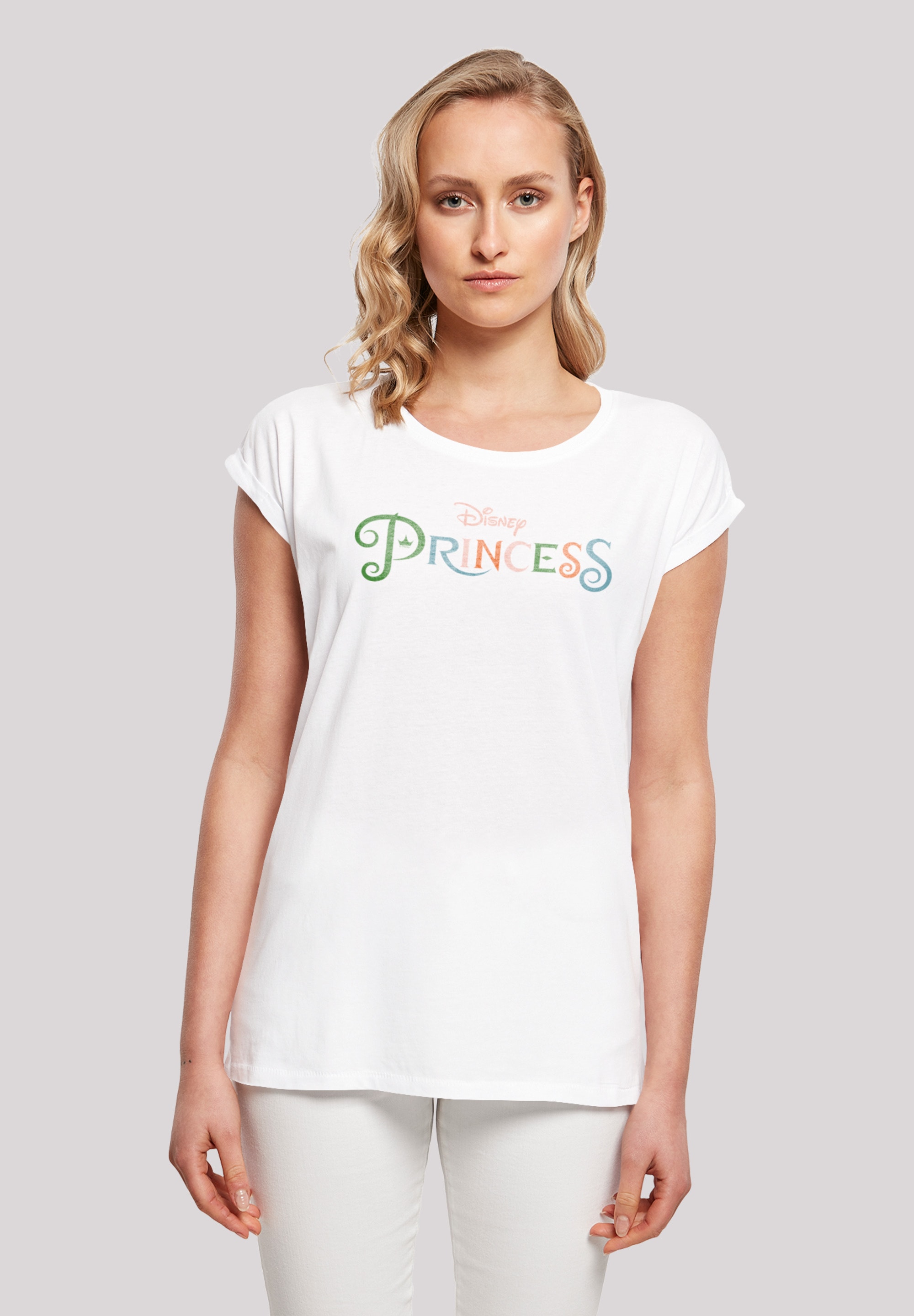 F4NT4STIC T-Shirt "Disney Logo Prinzessin", Print günstig online kaufen