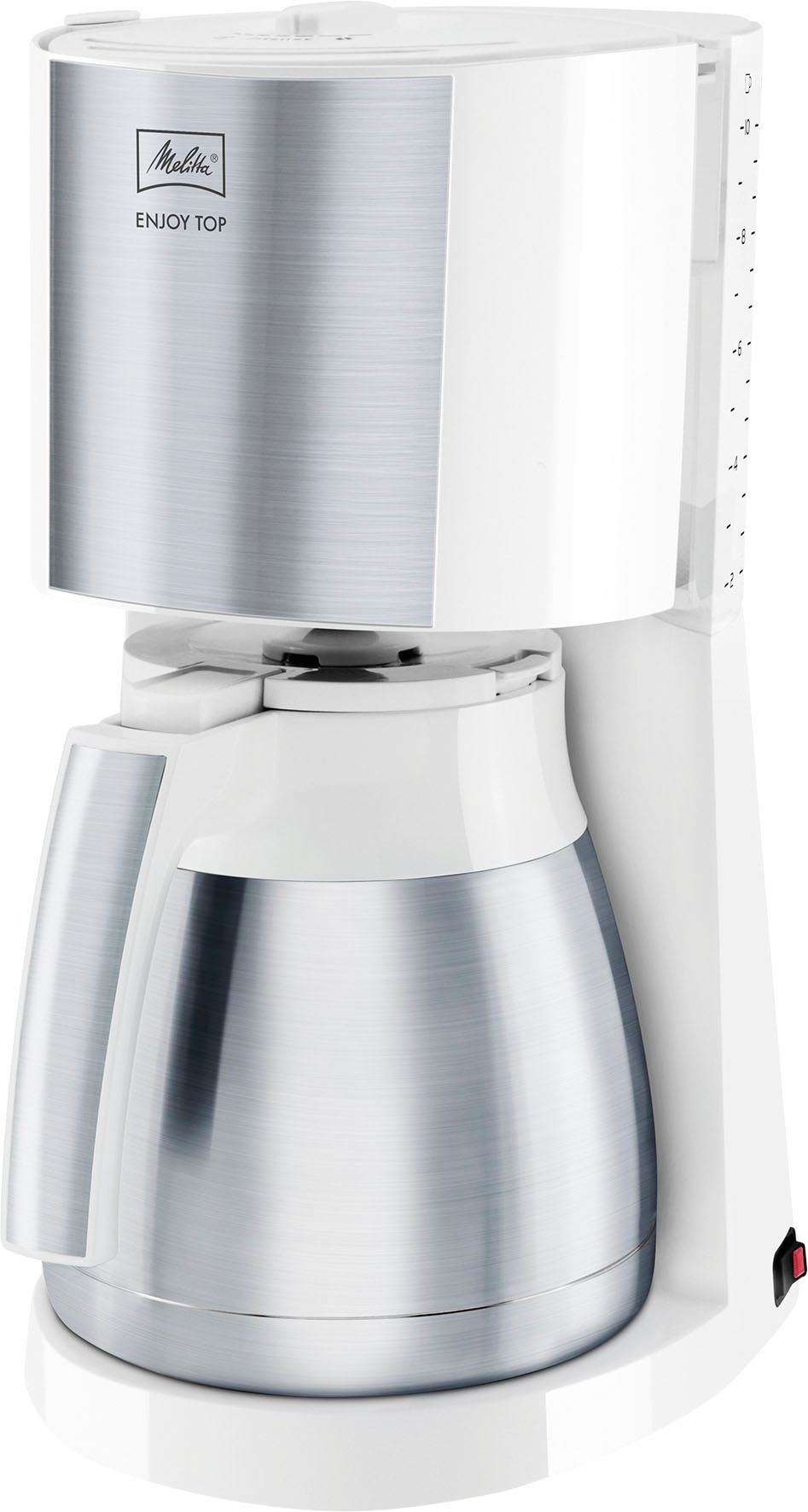 Filterkaffeemaschine »Enjoy® Top Therm 1017-07 weiß«, 1,25 l Kaffeekanne,...