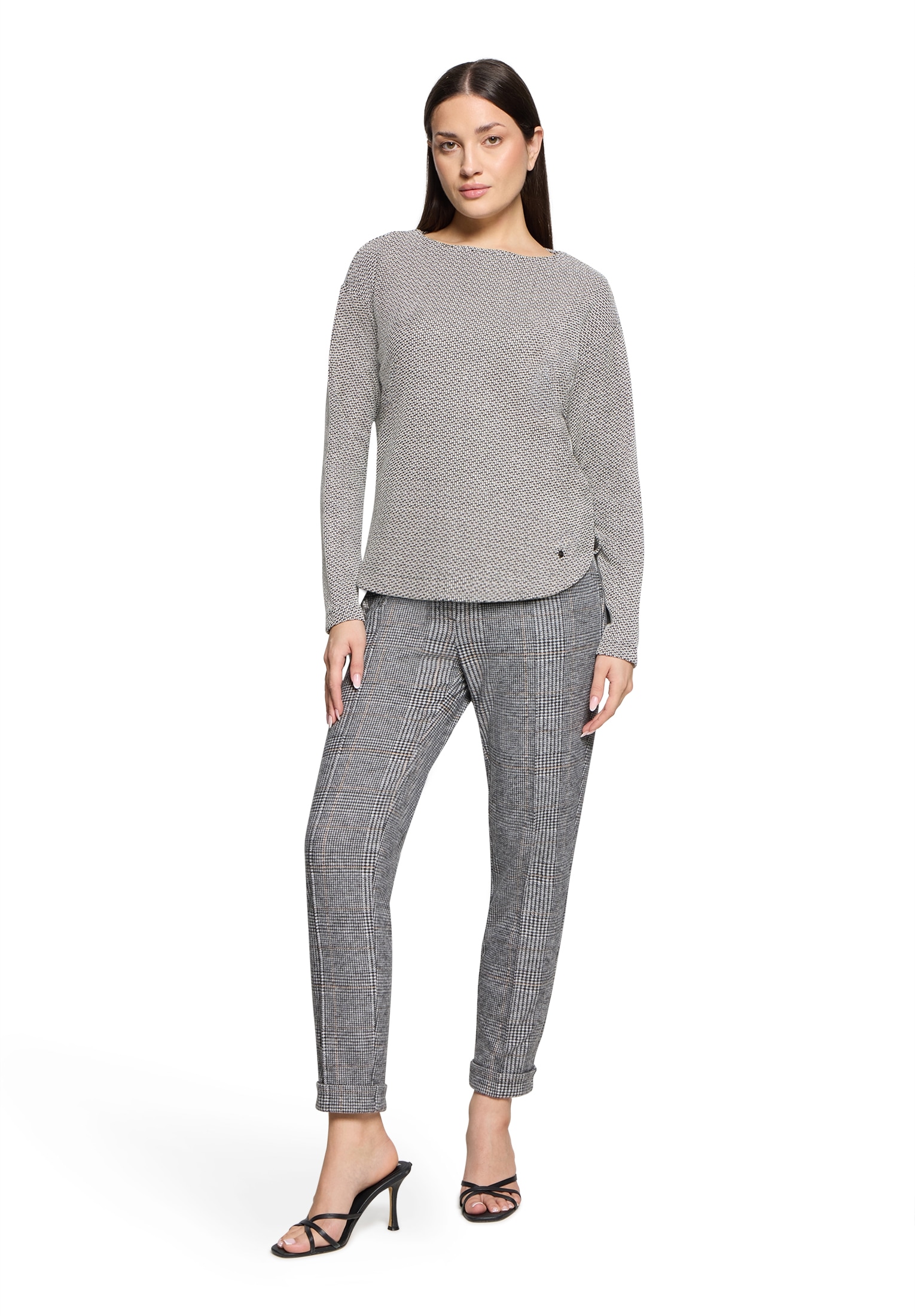 Betty&Co Kurzarmshirt »Damen mit Struktur« 1 Stk.