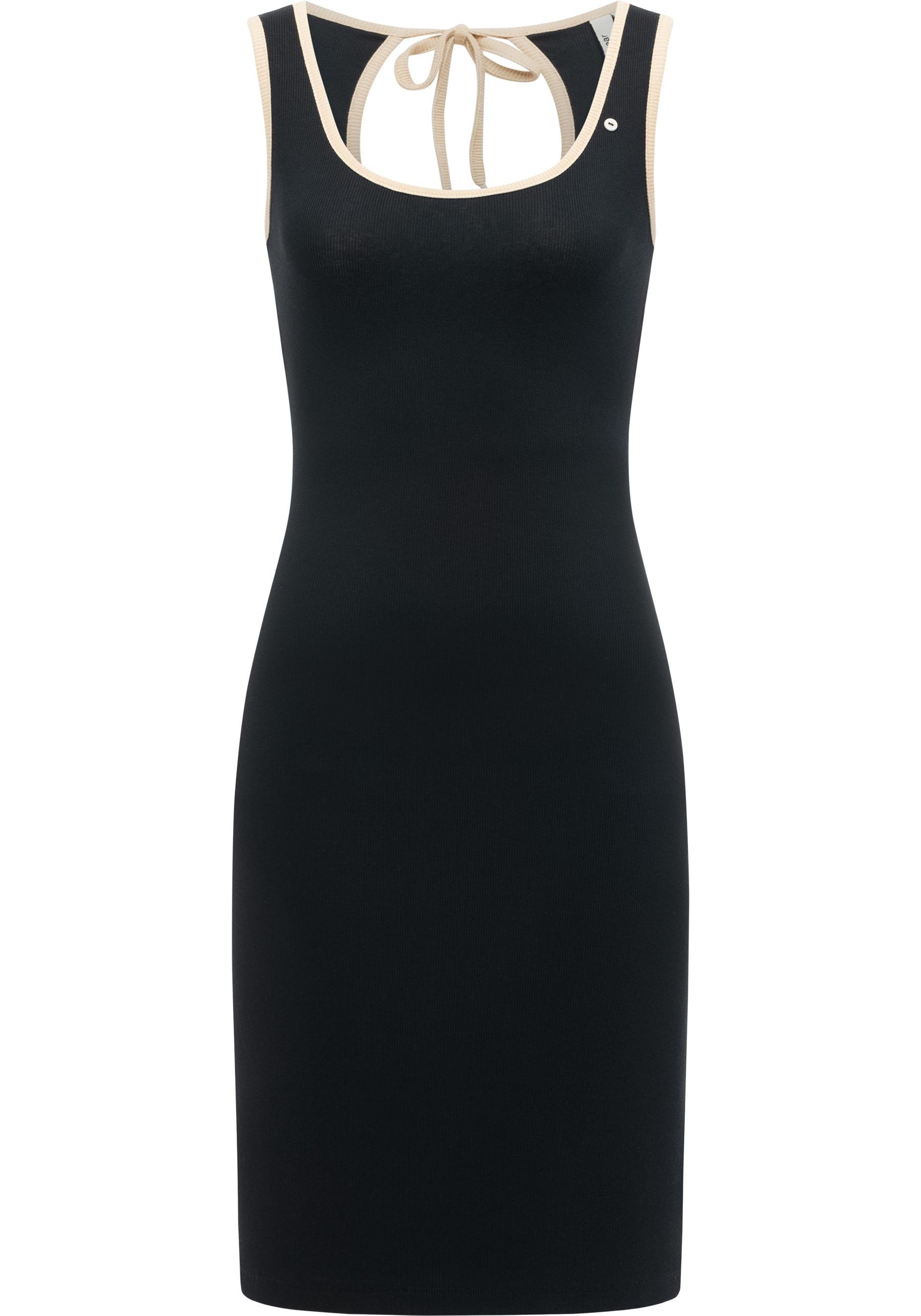 Ragwear Shirtkleid »Montyca Short YOUMODO« Ohne Taschen Sommerkleid mit kontrastfarbenen Details