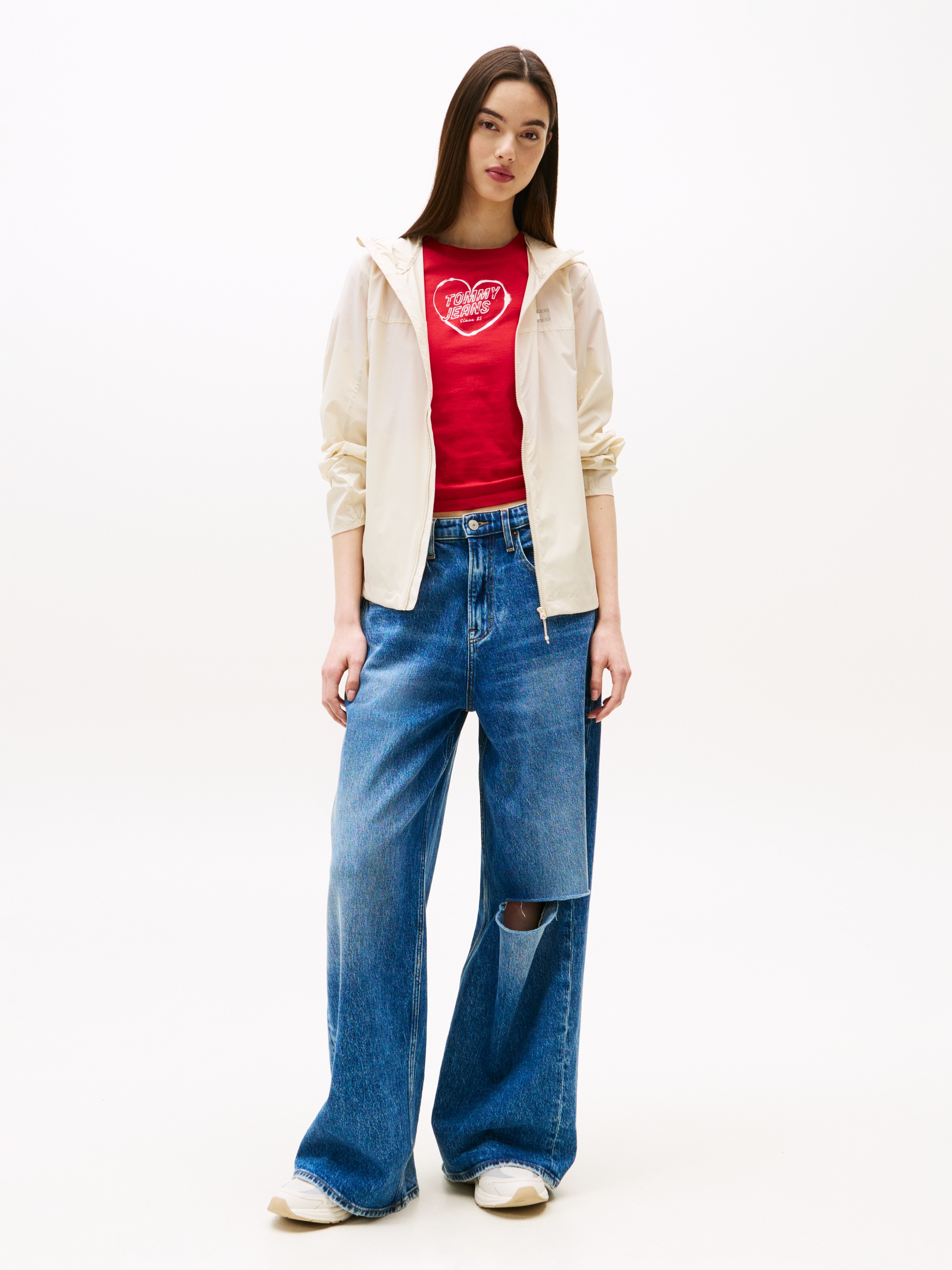 Tommy Jeans Windbreaker "TJW OUTDOOR SHELL JACKET" mit Kapuze günstig online kaufen