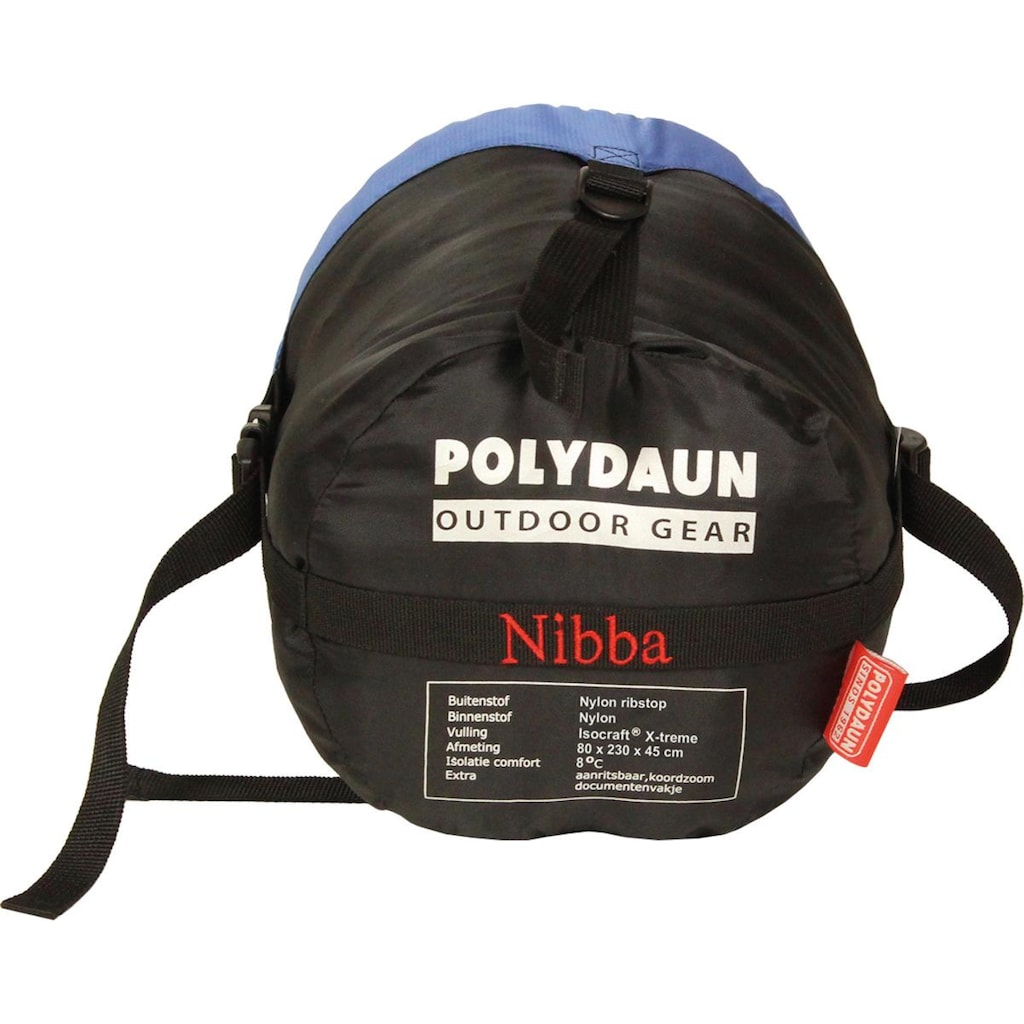 Polydaun Mumienschlafsack »Schlafsack Nibba mummy 80x230x45 cm«, (1 tlg.)