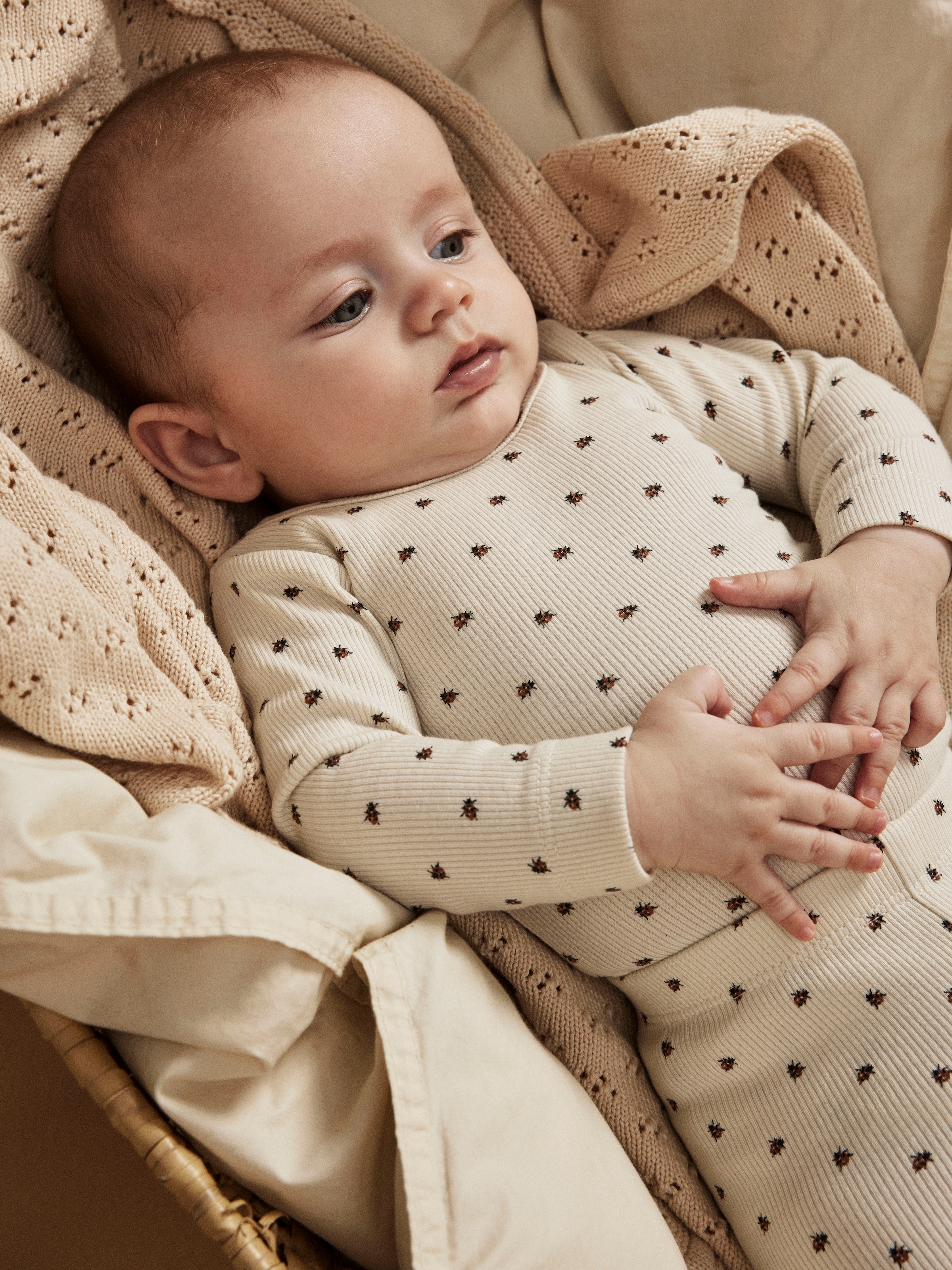 Lil' Atelier Leggings »NBNLAGO KYE SLIM LEGGING LIL NOOS«  weiche Jersey Rippqualität