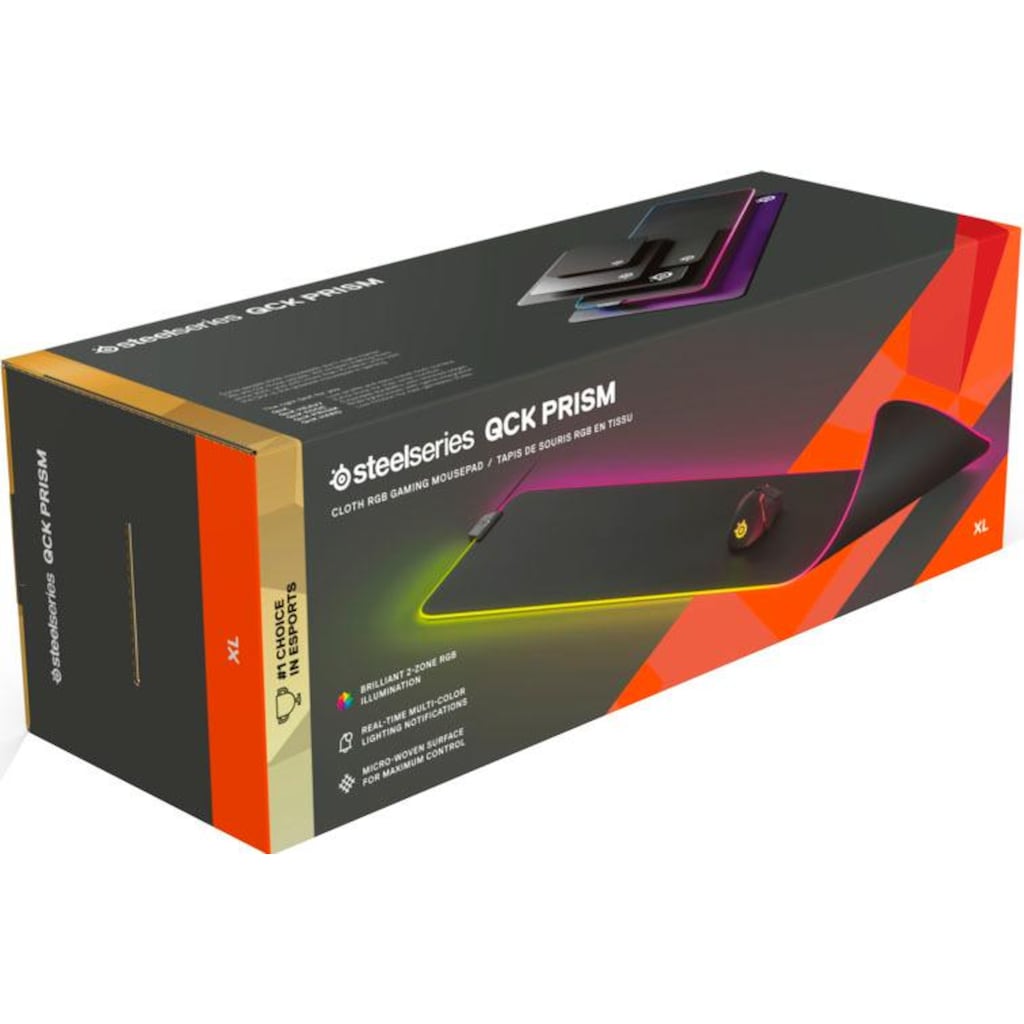 SteelSeries Gaming Mauspad »QcK Prism Cloth XL«