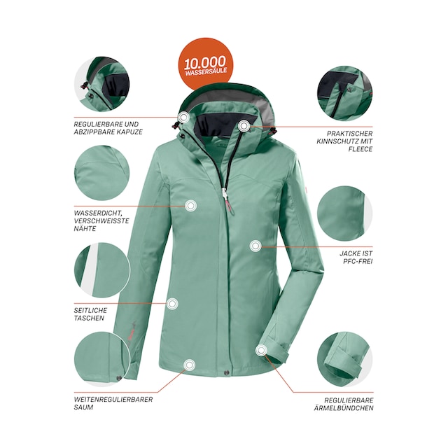 Killtec Outdoorjacke »KOS 133 WMN JCKT« für bestellen | BAUR