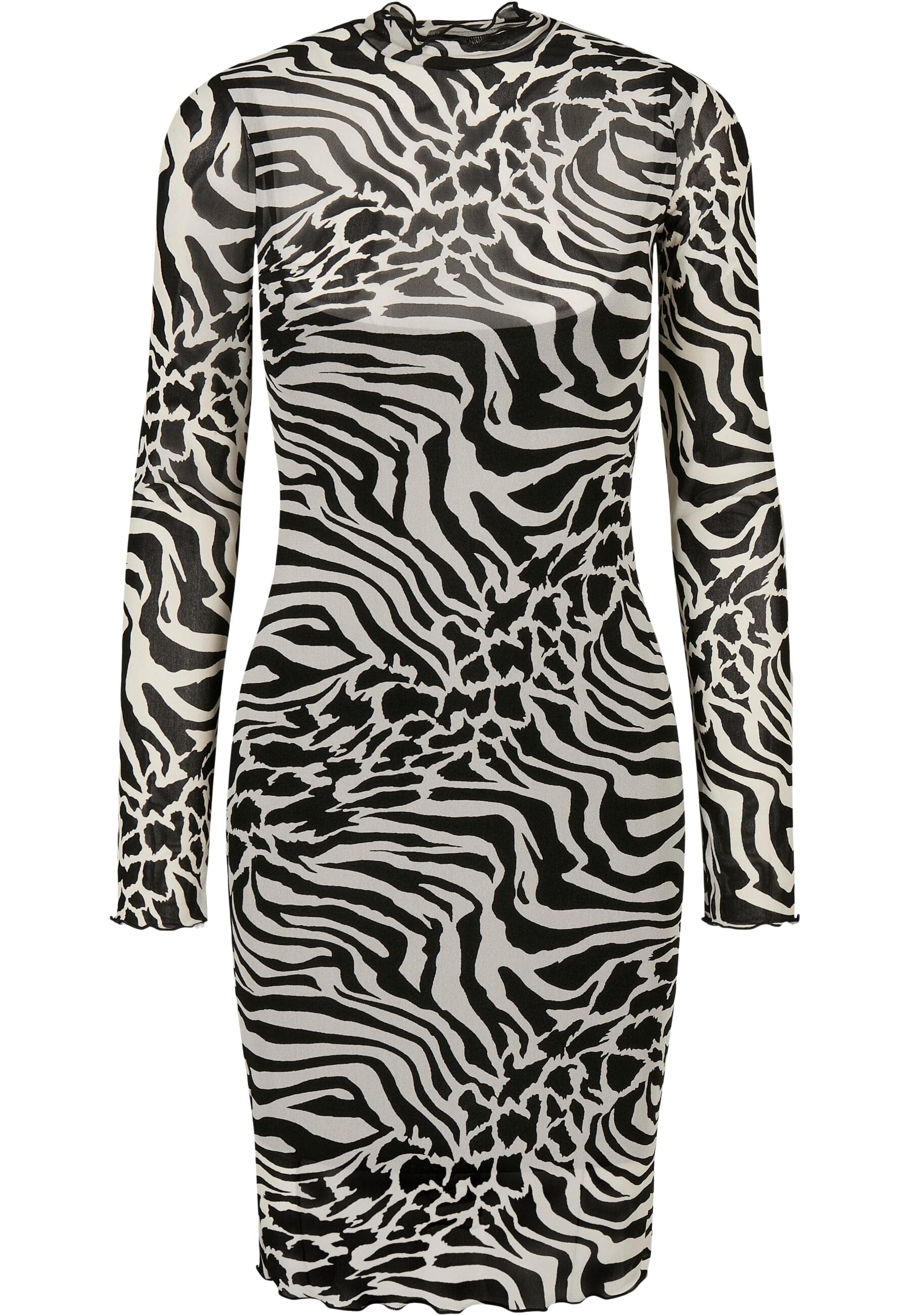 URBAN CLASSICS Shirtkleid "Urban Classics Damen Ladies AOP Double Layer Dre günstig online kaufen