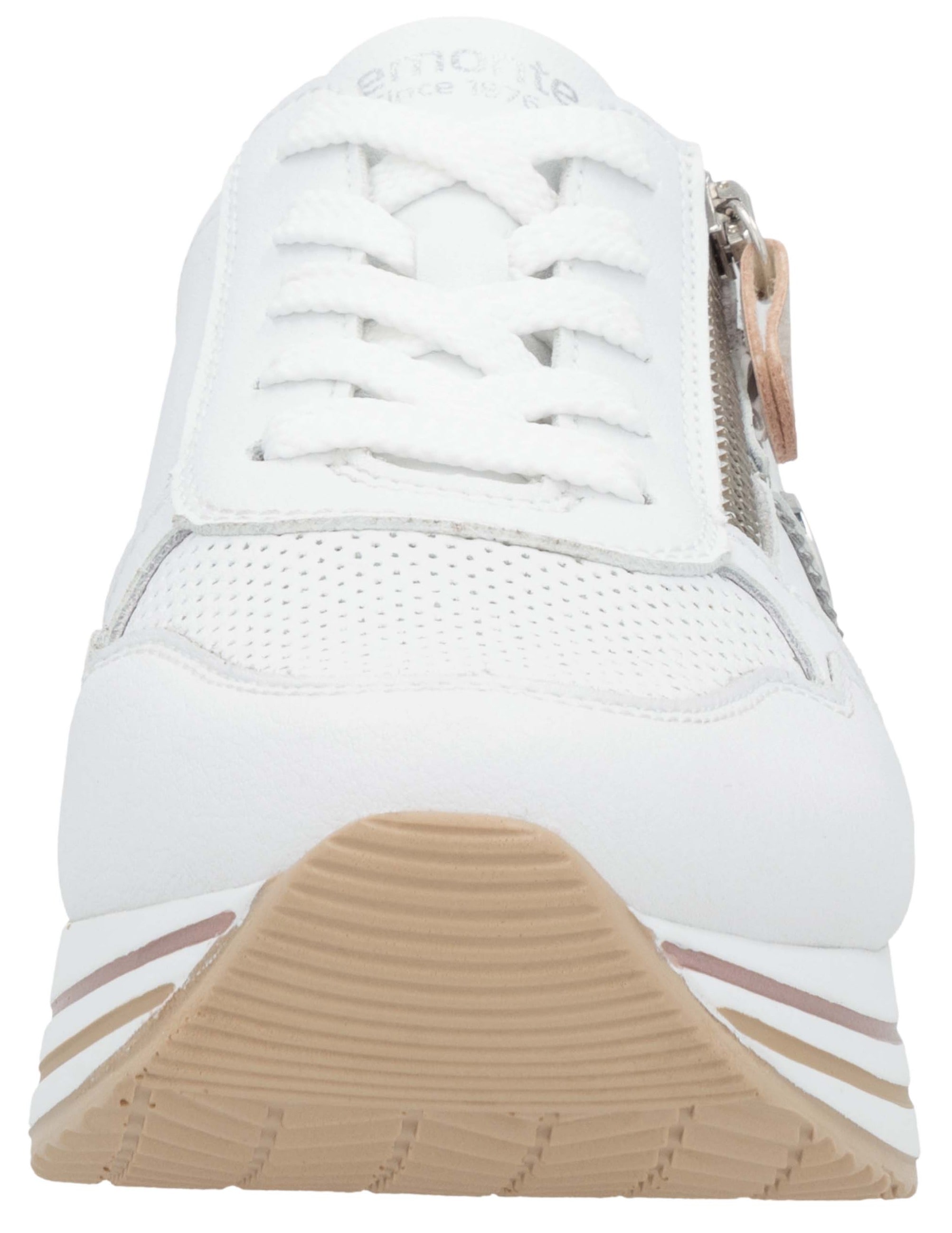 Remonte Plateausneaker, Freizeitschuh, Halbschuh, Schnürschuh mit seitlichem Reißverschluss