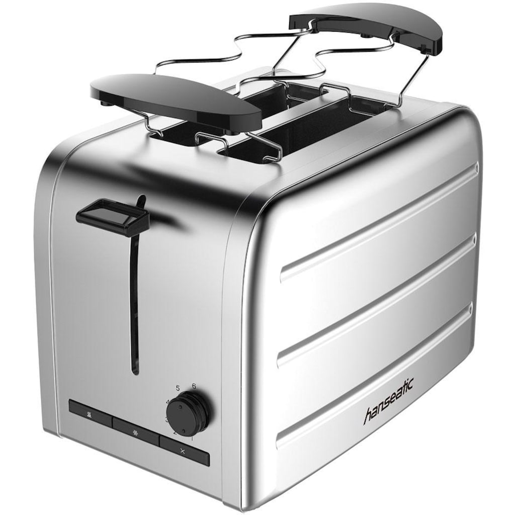 Hanseatic Toaster »36814853«, 2 kurze Schlitze, 1050 W