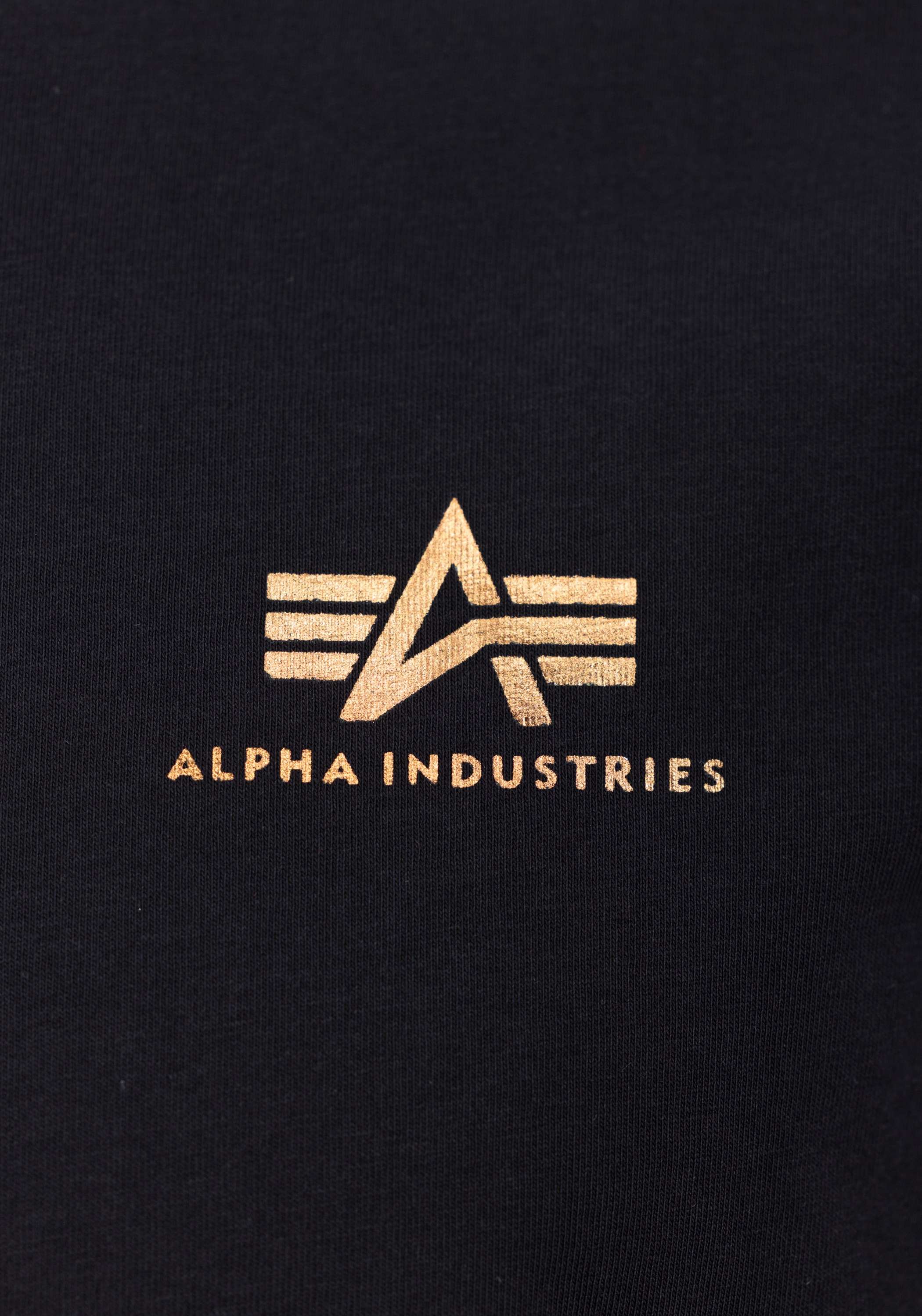 Alpha Industries T-Shirt "Alpha Industries Men - T-Shirts Basic T SL Foil P günstig online kaufen