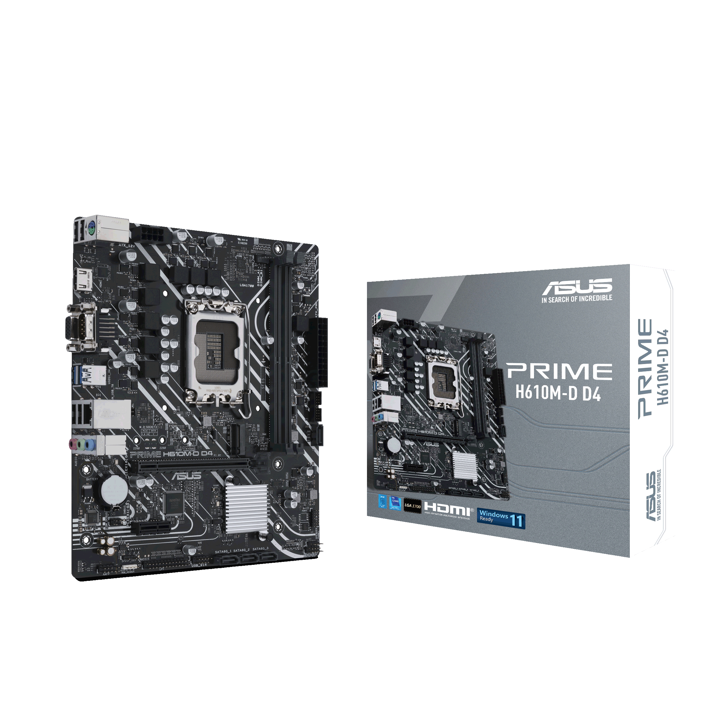 Asus Mainboard »PRIME H610M-D D4«