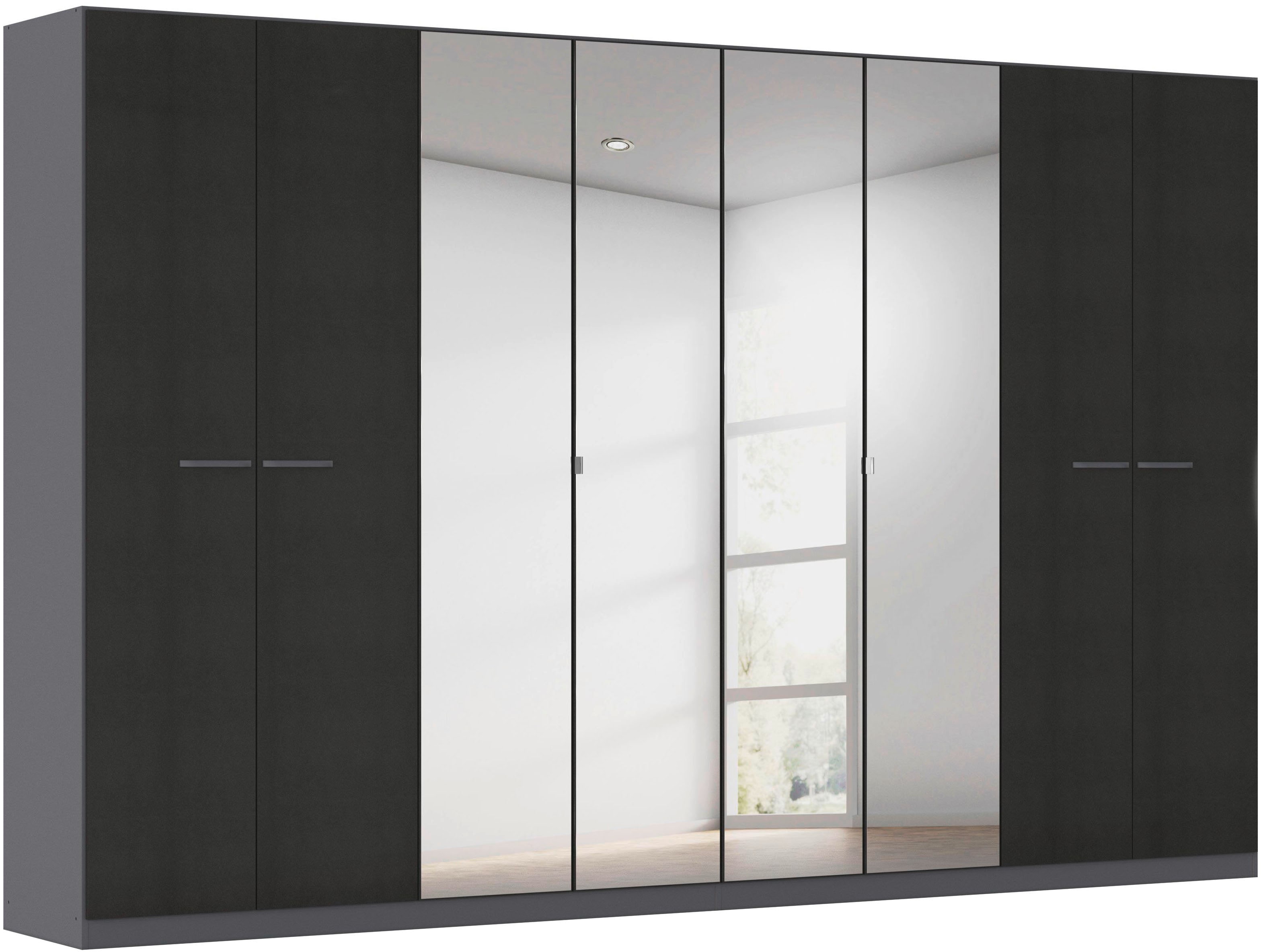 OTTO home Kleiderschrank "Mehrzweckschrank Aktenschrank Möbel Mietswohnung Schlafzimmer OTELI" erhältlich in Breiten 91-360 cm, ab Breite 136cm inkl. Innenschubladen, mit zusätzlichen Einlegeböden, optional mit Spiegel MADE IN GERMANY