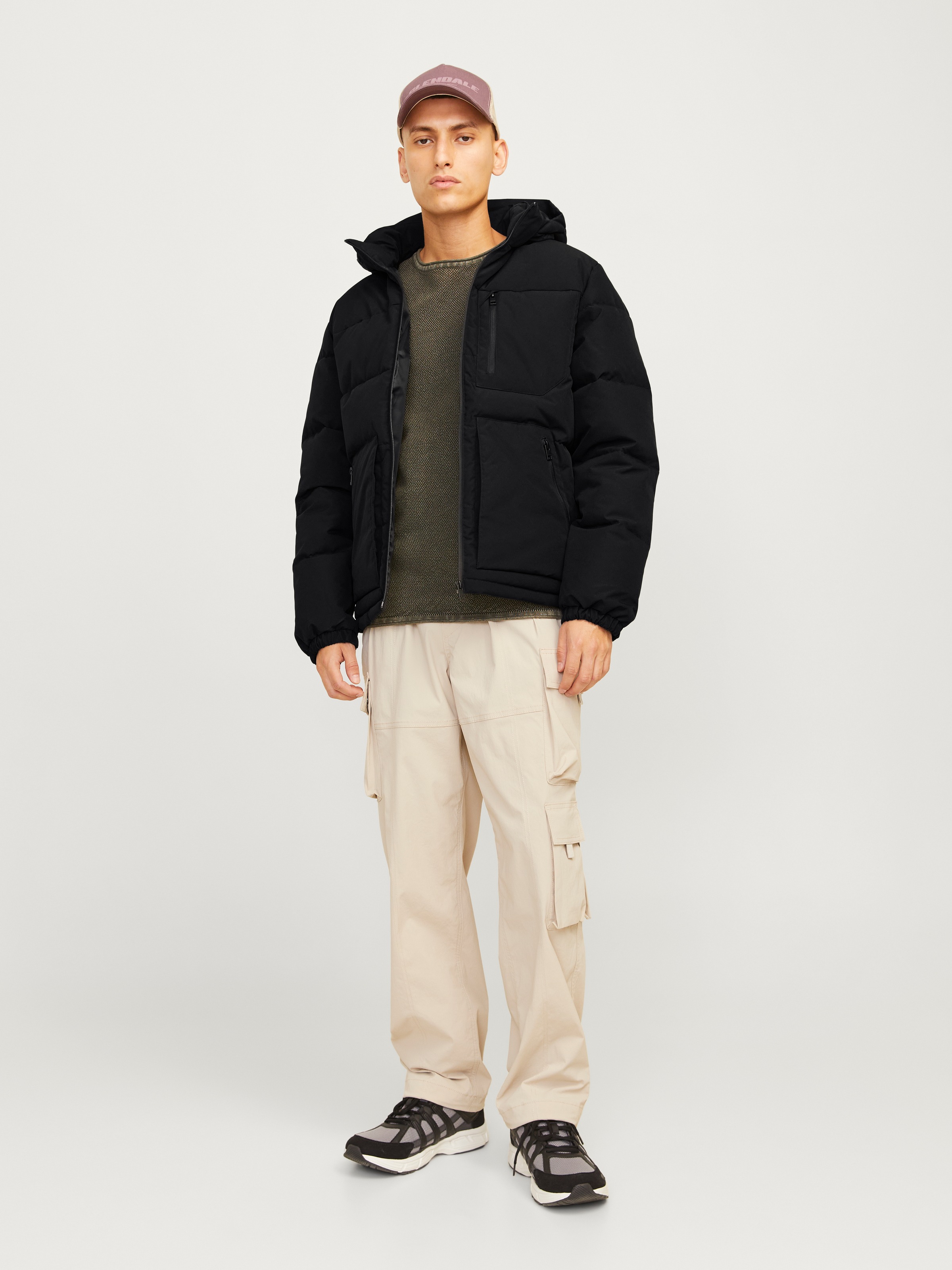 Jack & Jones Steppjacke »JJEOTTO PUFFER JACKET SN«, mit Kapuze