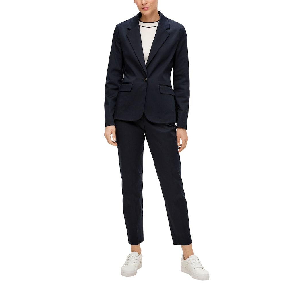 s.Oliver BLACK LABEL Jackenblazer, mit Stretch