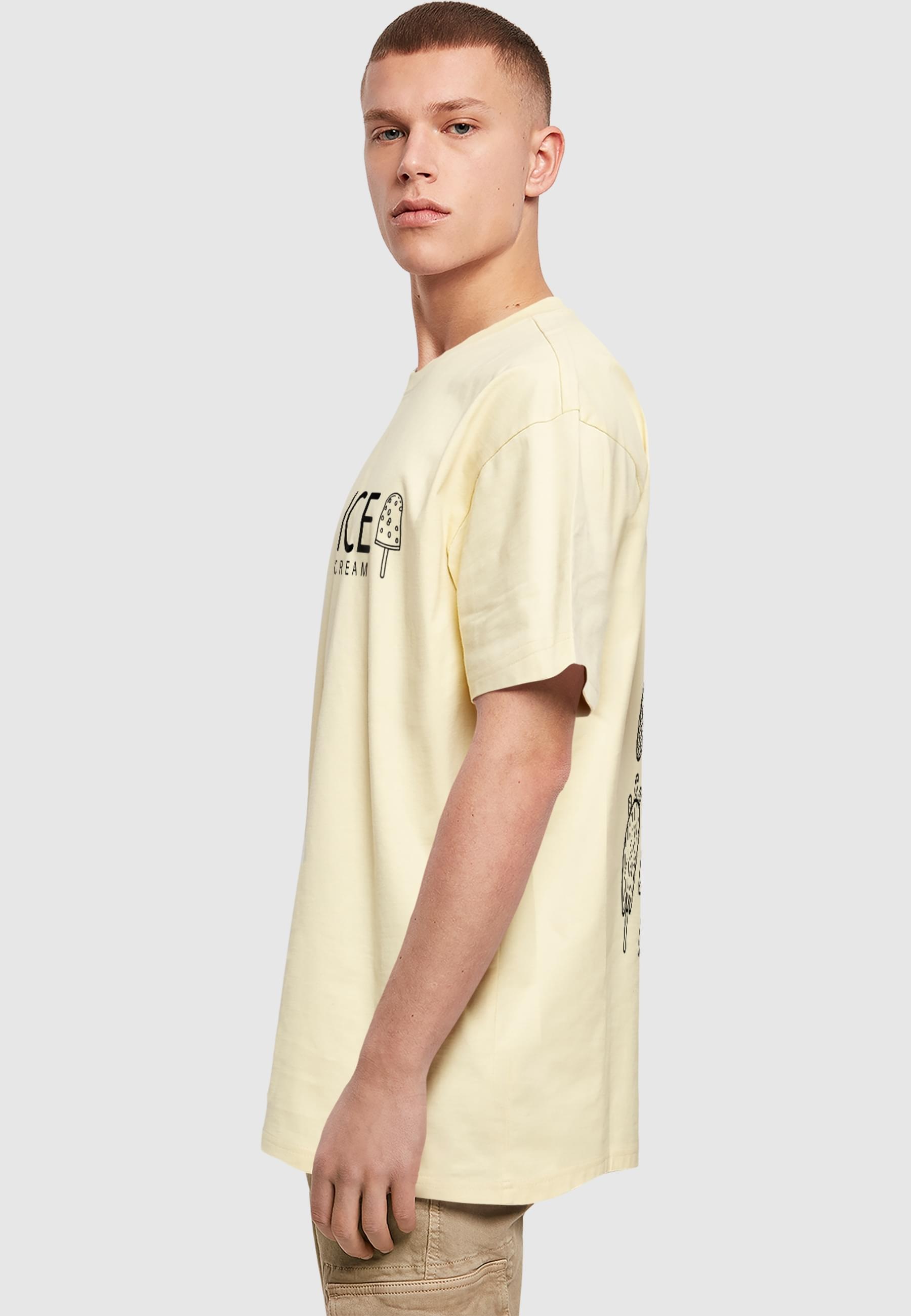 Merchcode T-Shirt »Merchcode Ice Cream Oversized T-shirt«, (1 tlg.)