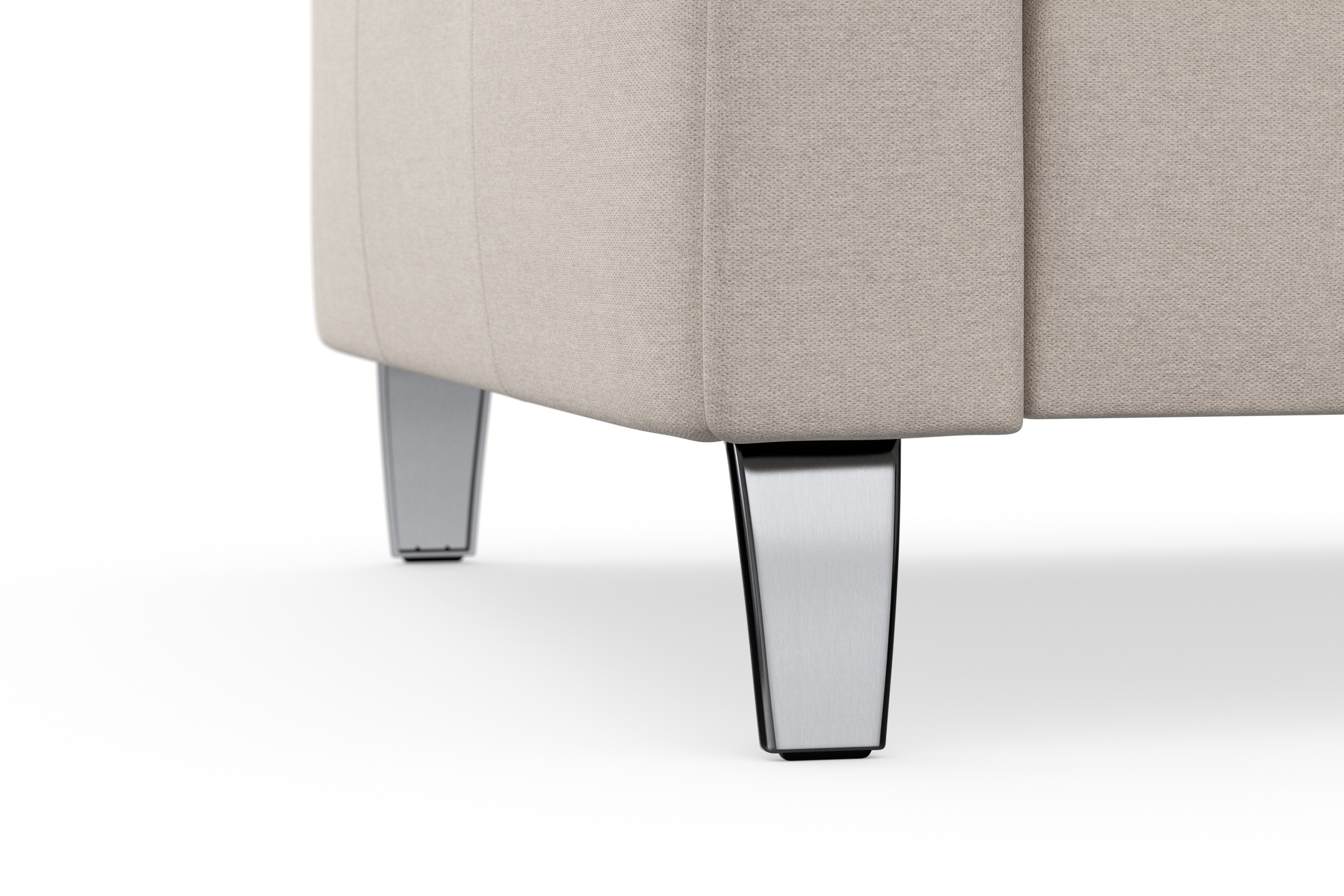sit&more Ecksofa »Maggiore L-Form«, wahlweise mit Kopfteilverstellung, Bettfunktion und Bettkasten