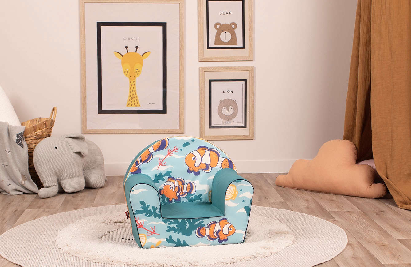 Knorrtoys® Sessel »Clownfish«, für Kinder; Made in Europe | BAUR