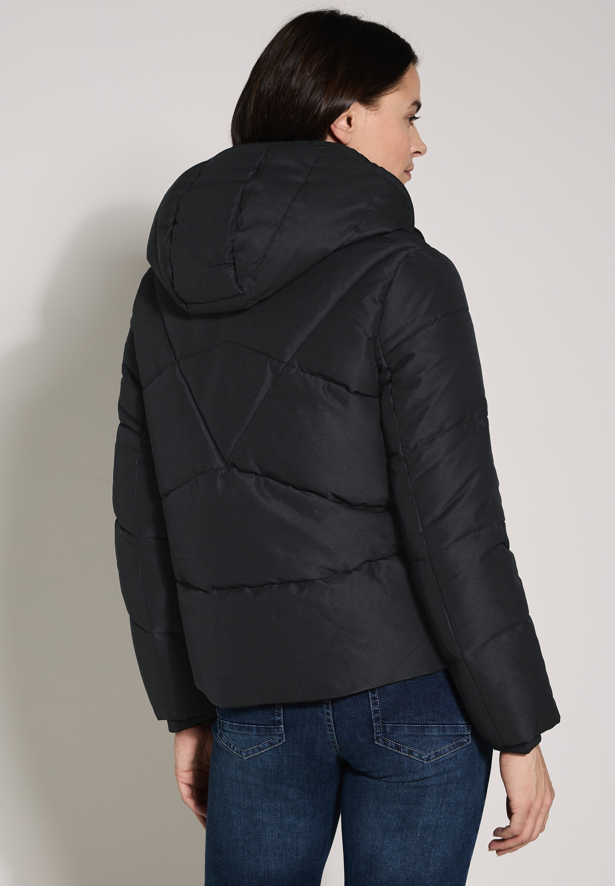 Cecil Steppjacke, mit Kapuze, mit Kapuze