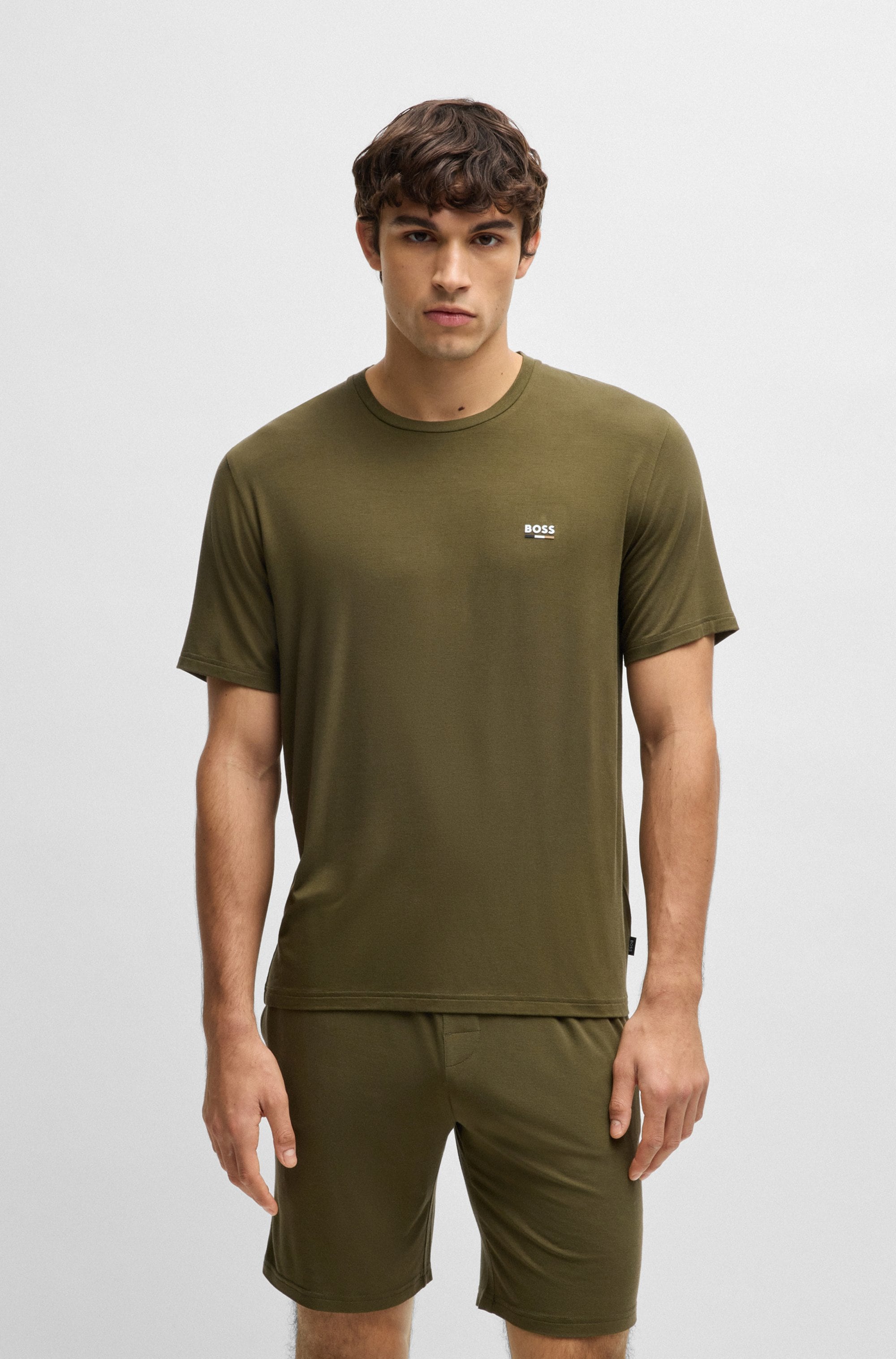 BOSS Shorty "Bamboo Short Set" 2 Stk. tlg. günstig online kaufen