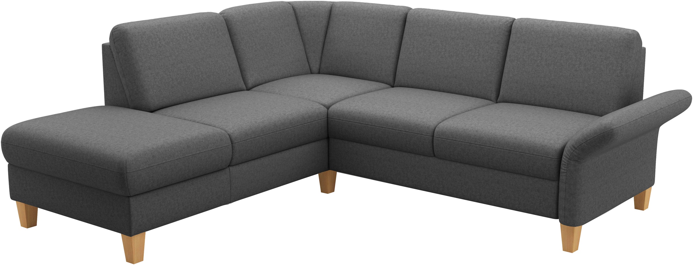 Home affaire Ecksofa »Rochelle, L-Form«, wahlweise mit Armteilverstellung, Bettfunktion und Bettkasten