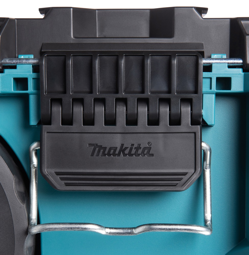 Makita Werkzeugtrolley »MAKTRAK  L »P-91001« max. 113 kg, 81,9 L, 23 cm Ø Räder, Gecko-Grip« Effizientes Be- und Entladen mit dem MAKTRAK Koffer Sortiment